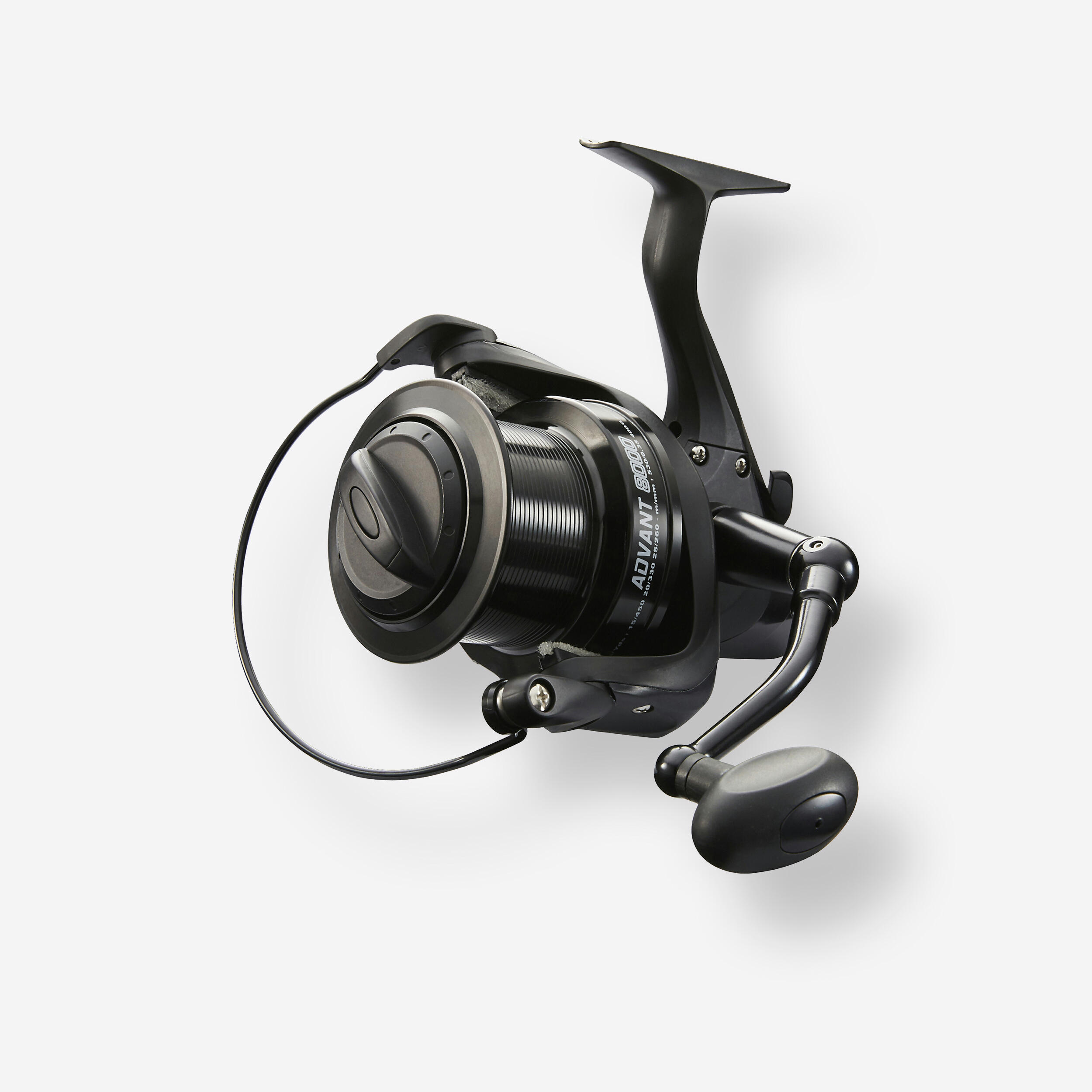 Caperlan Angelrolle Surfcasting Advant Power 8000 schwarz