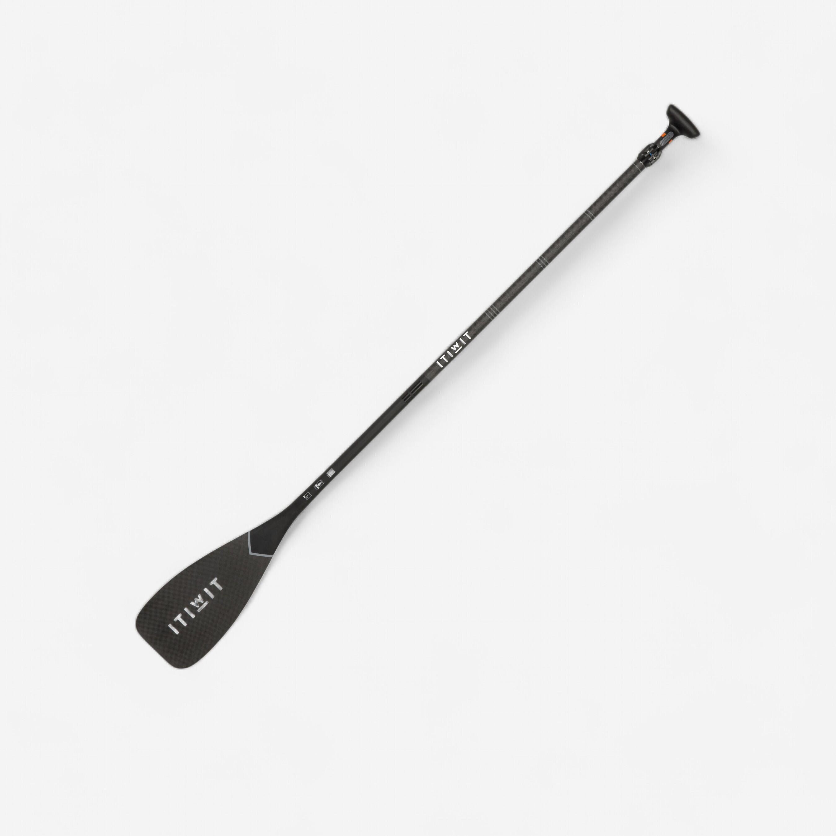 Itiwit SUP-Paddel 900 Carbon 2-teilig verstellbar 170–210 cm