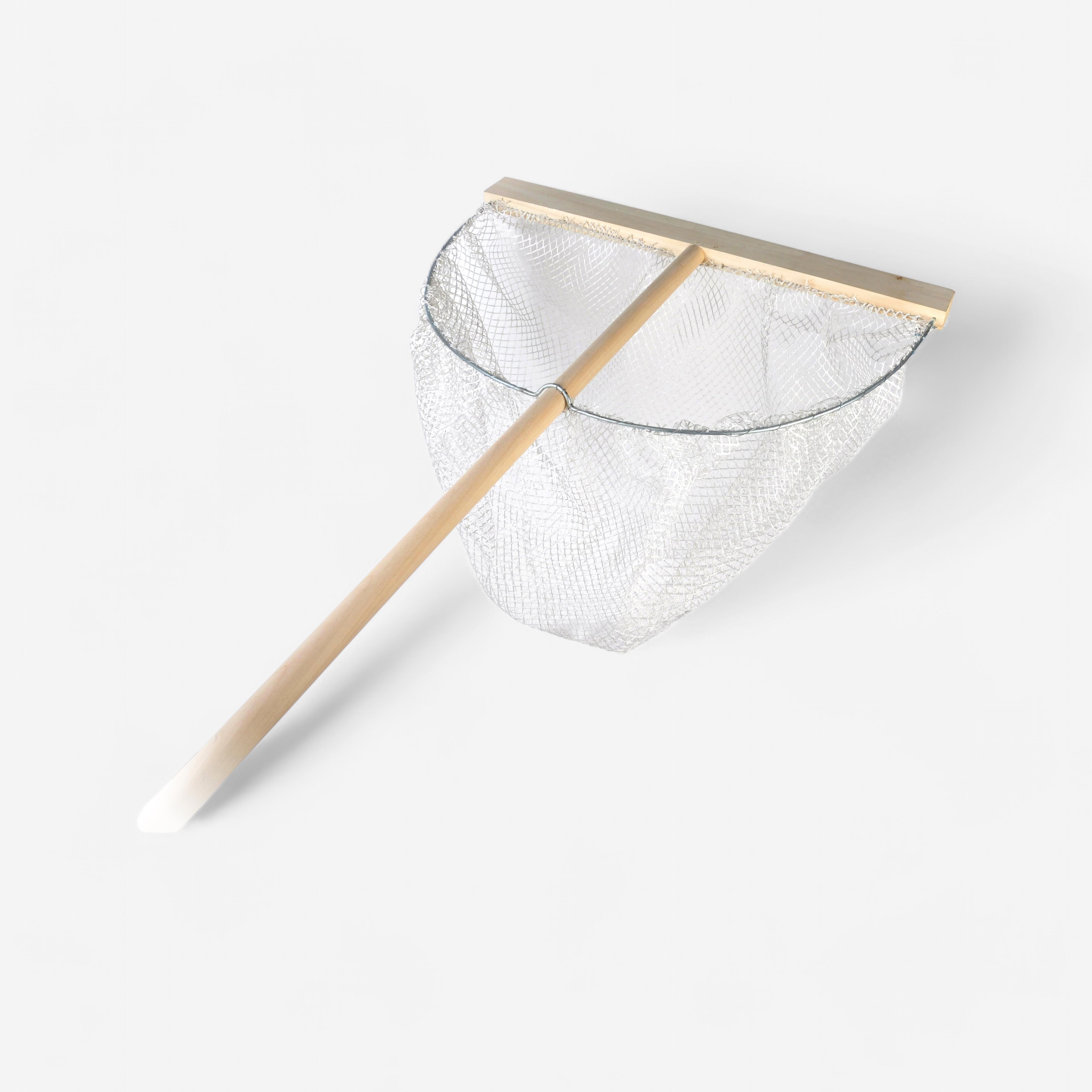 Ragot Garnelenkescher verzinkt Baumwolle weiß Watangeln