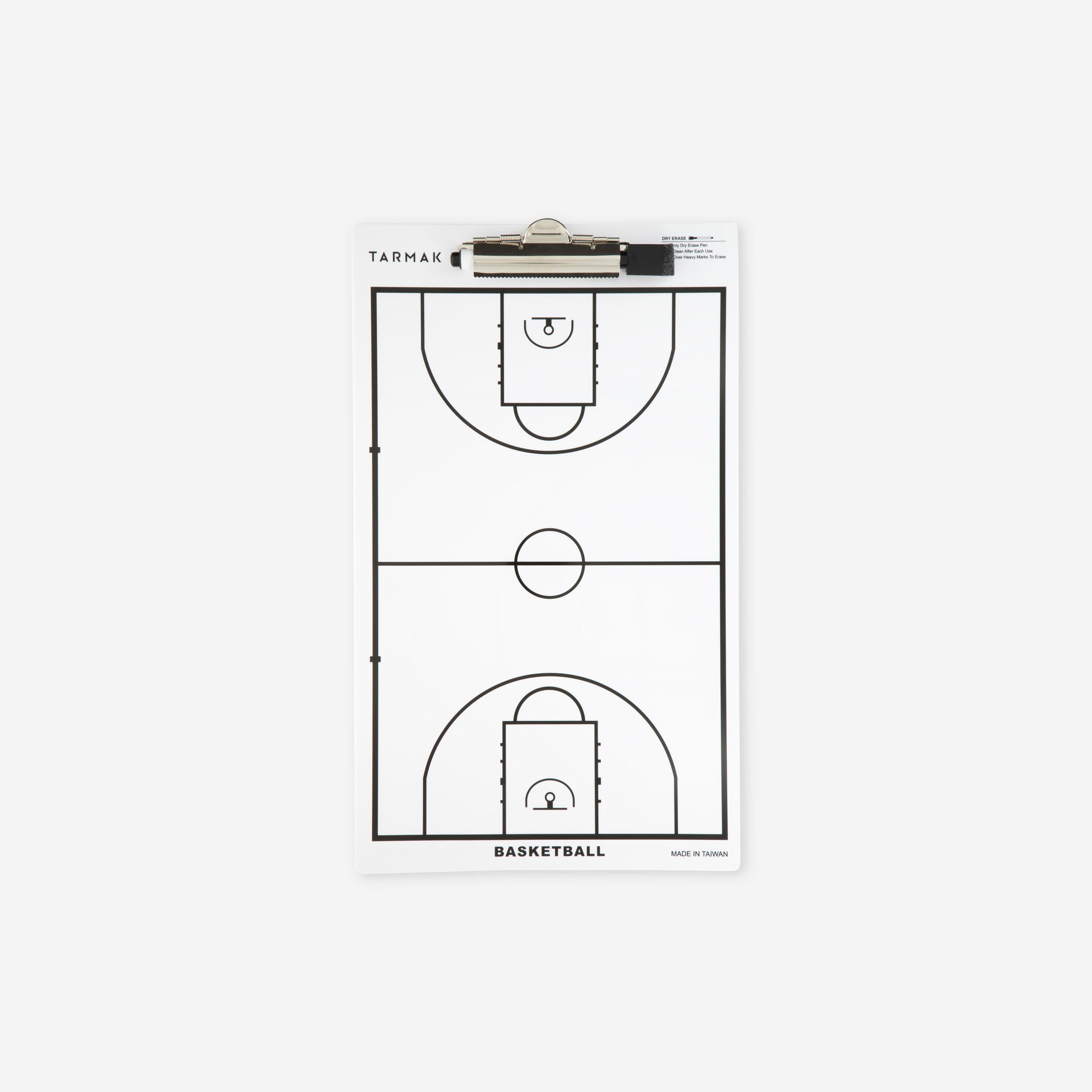 Tarmak Taktikboard mit Filzstift Trainer Basketball