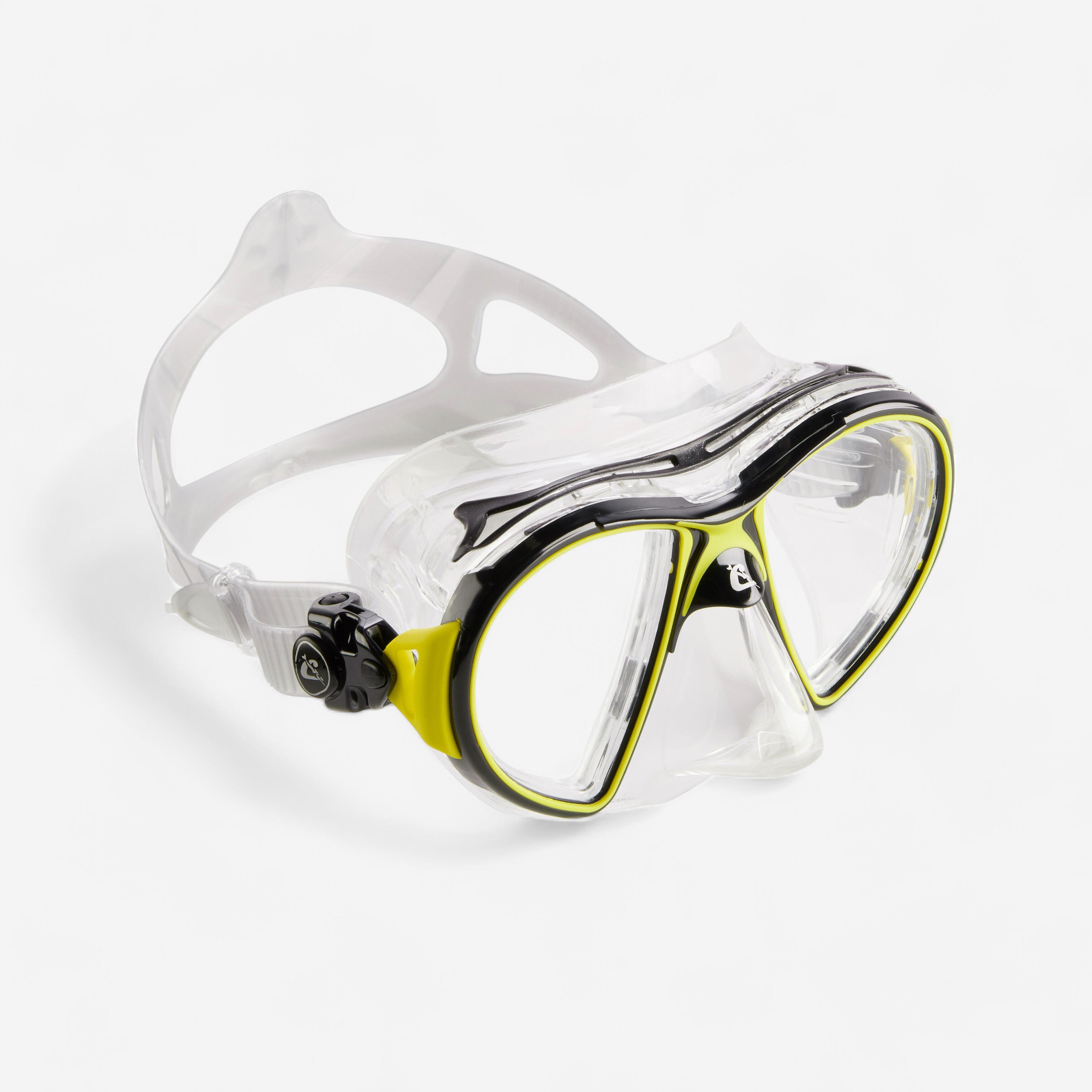 Cressi Tauchmaske Cressi Air transparent/gelb