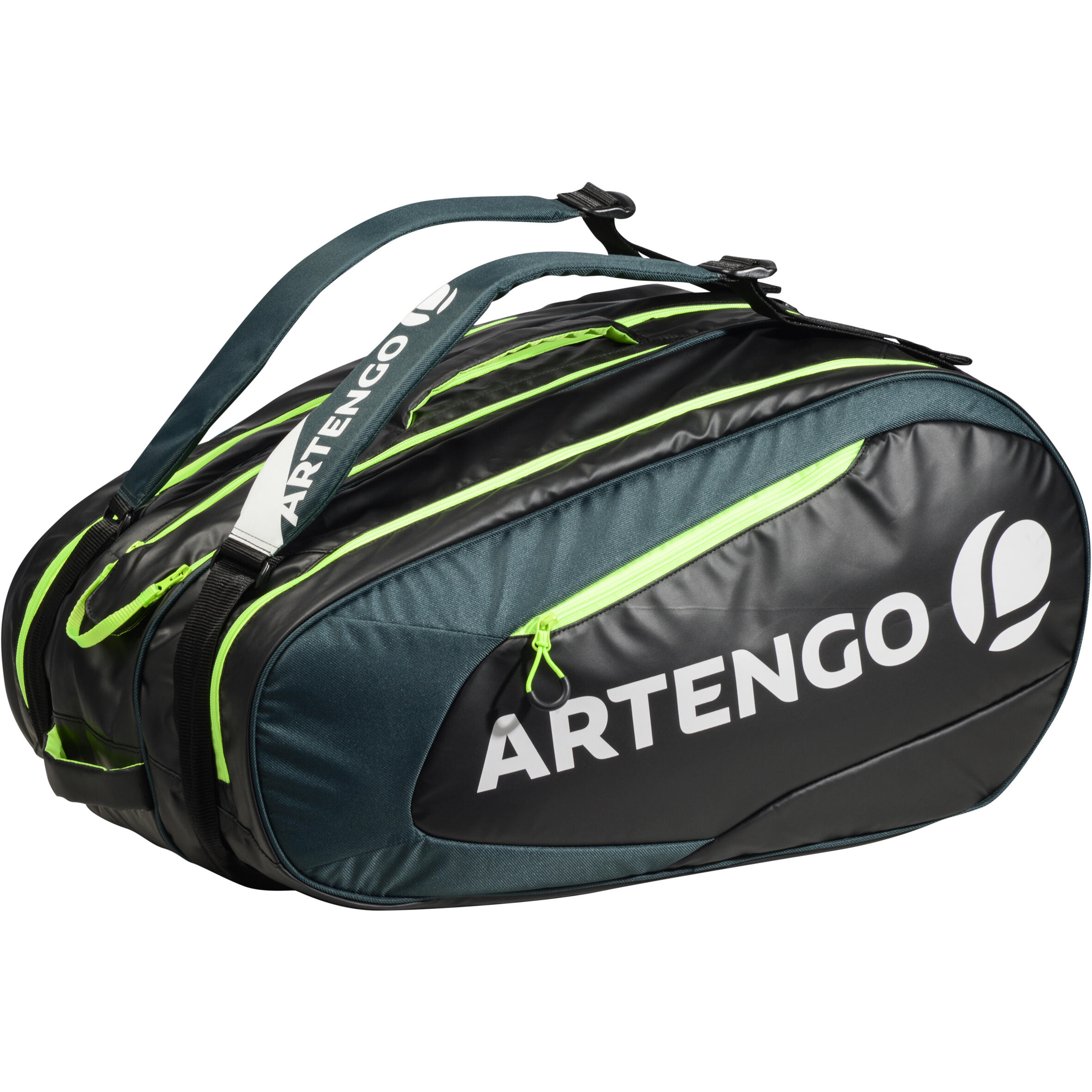 Artengo Schlägertasche 530 S schwarz/khaki