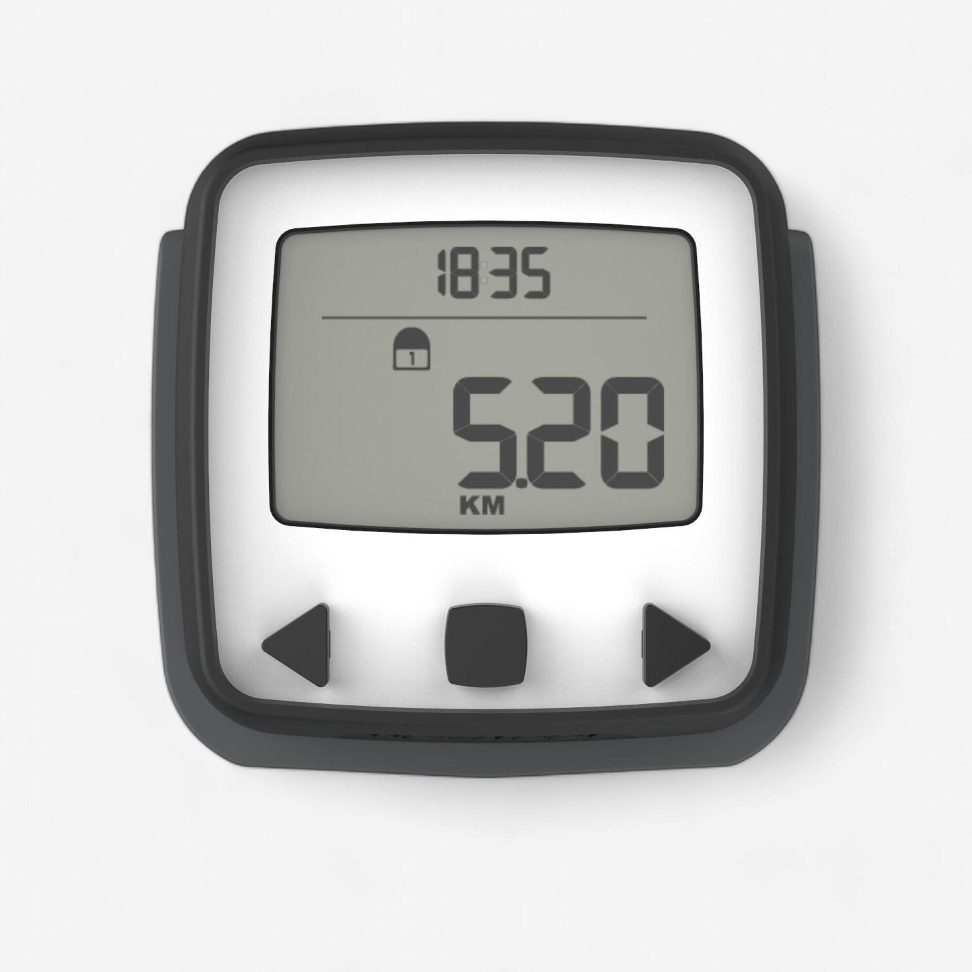 Newfeel Schrittzähler Beschleunigungsmesser ONwalk 500 schwarz