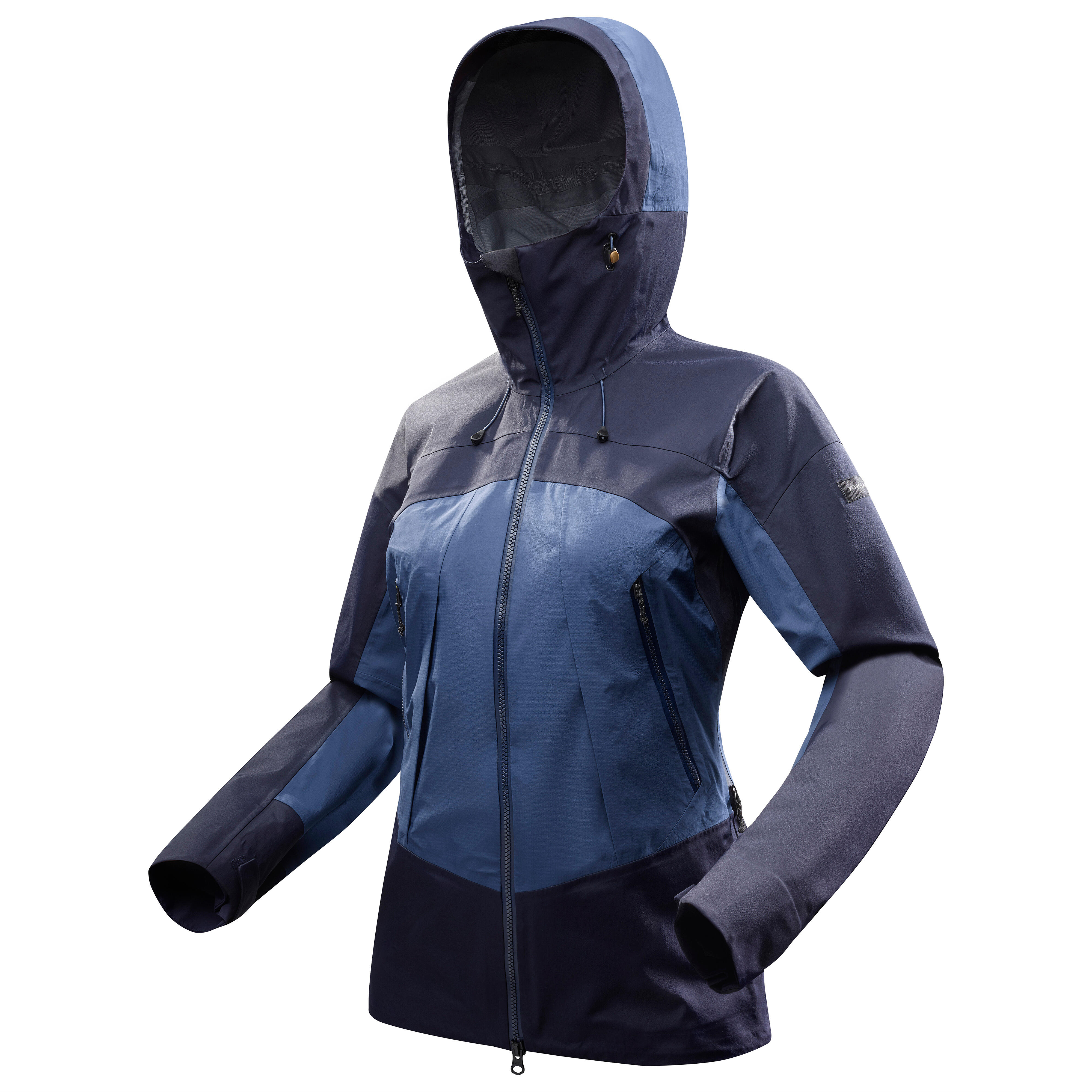 Forclaz Trekkingjacke wasserdicht MT500 Damen violett