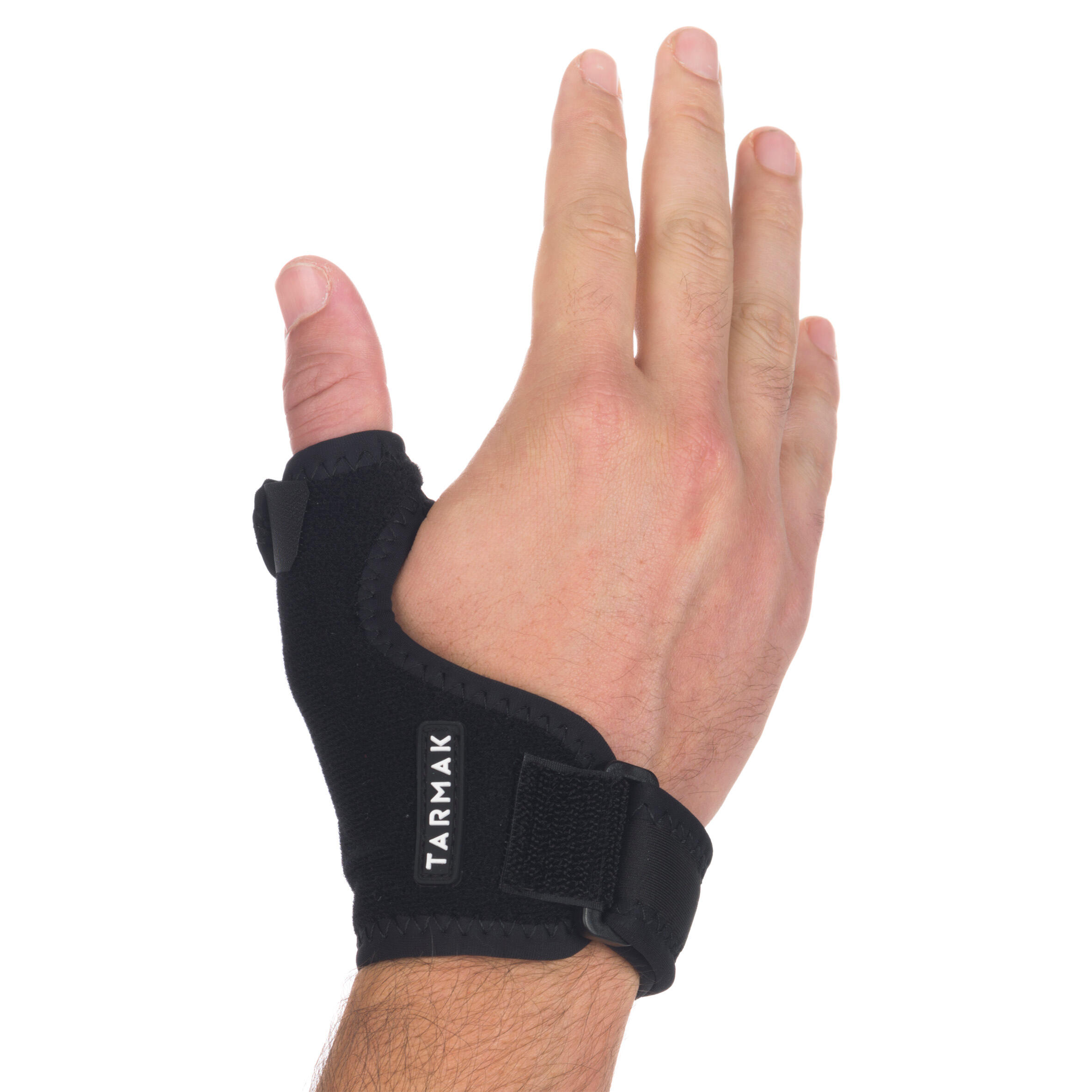 Tarmak Daumenbandage Strong 700 links/rechts Erwachsene schwarz