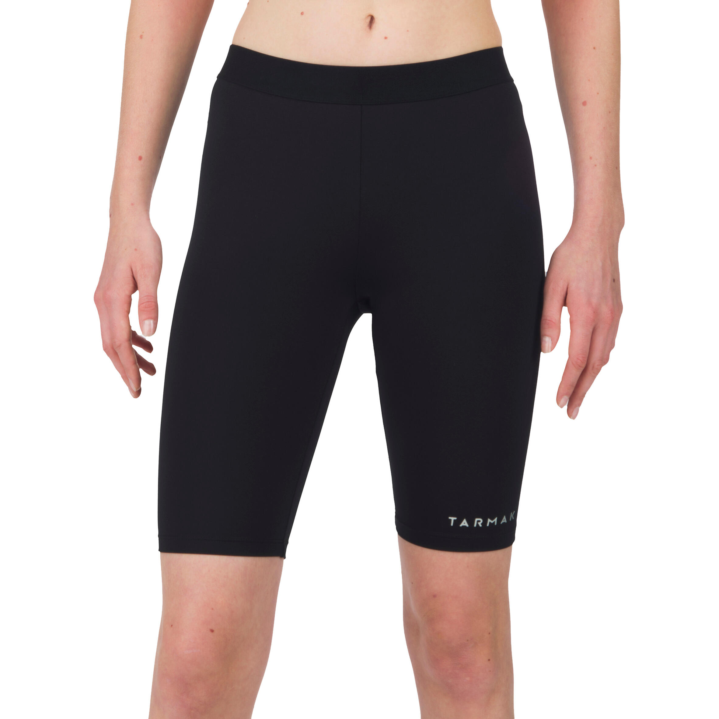Tarmak Funktionsshorts Basketball USH500 Damen schwarz