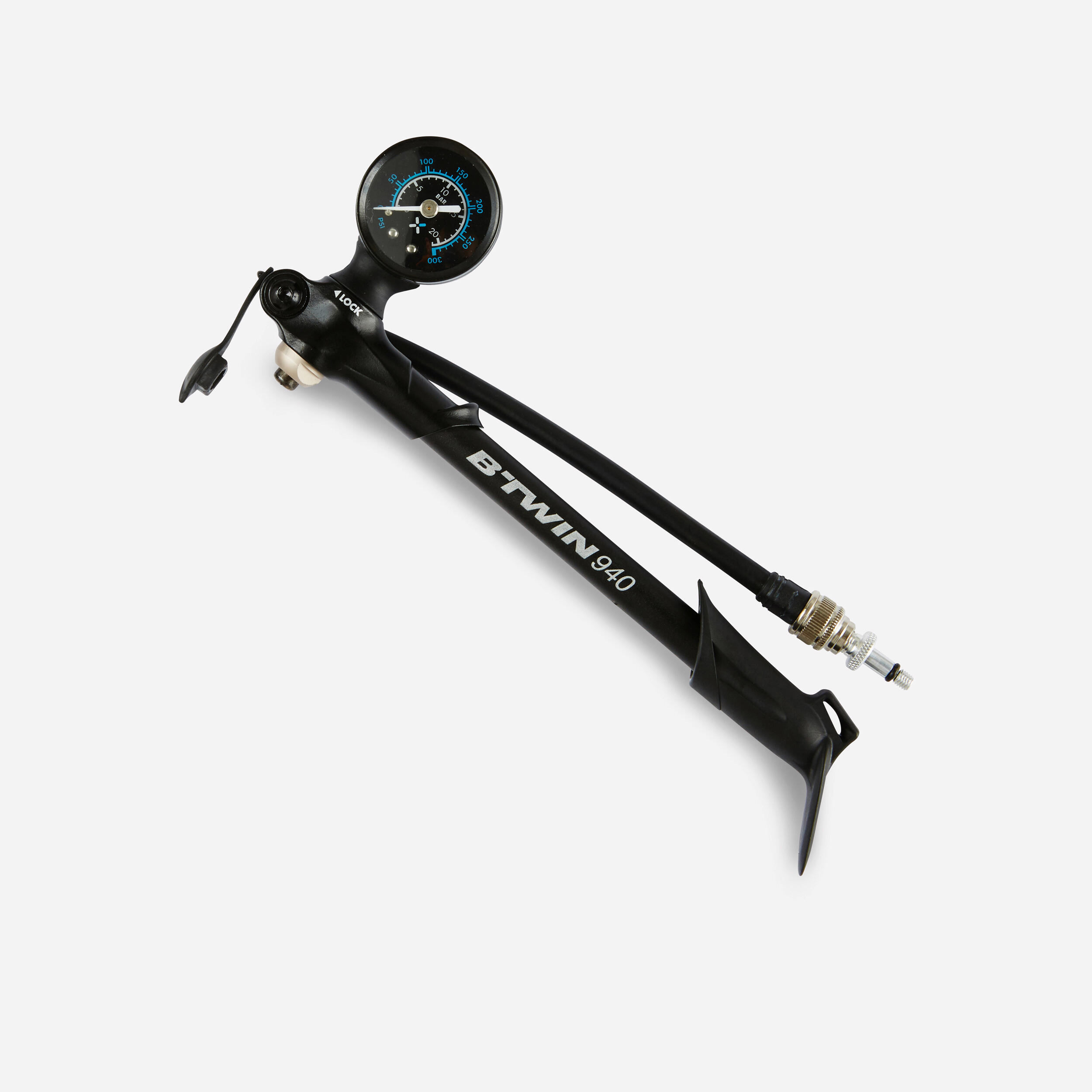 Btwin Pumpe für Federgabel/Dämpfer
