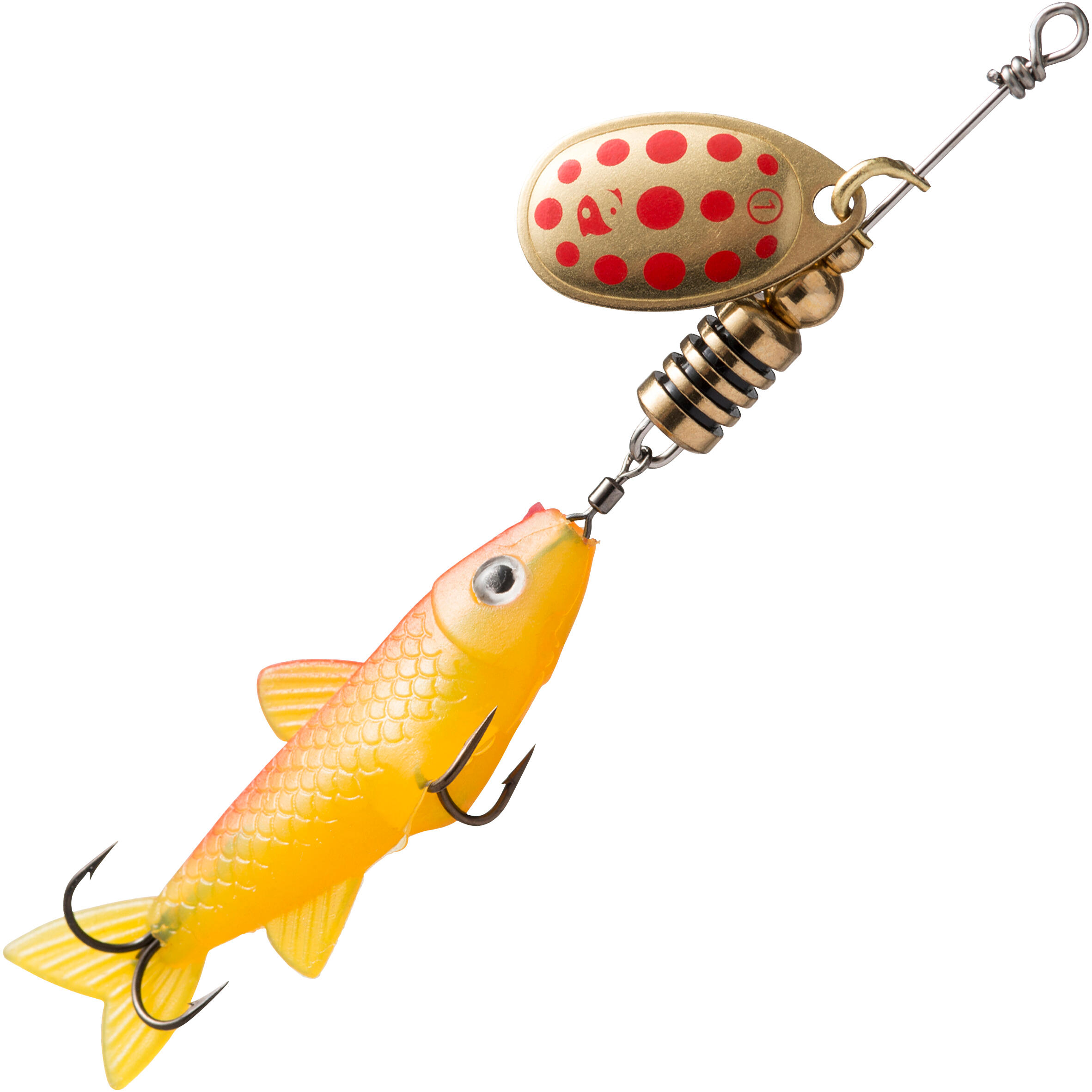 Caperlan Spinner Raubfischangeln Weta Fish Nr. 1 bunt natural