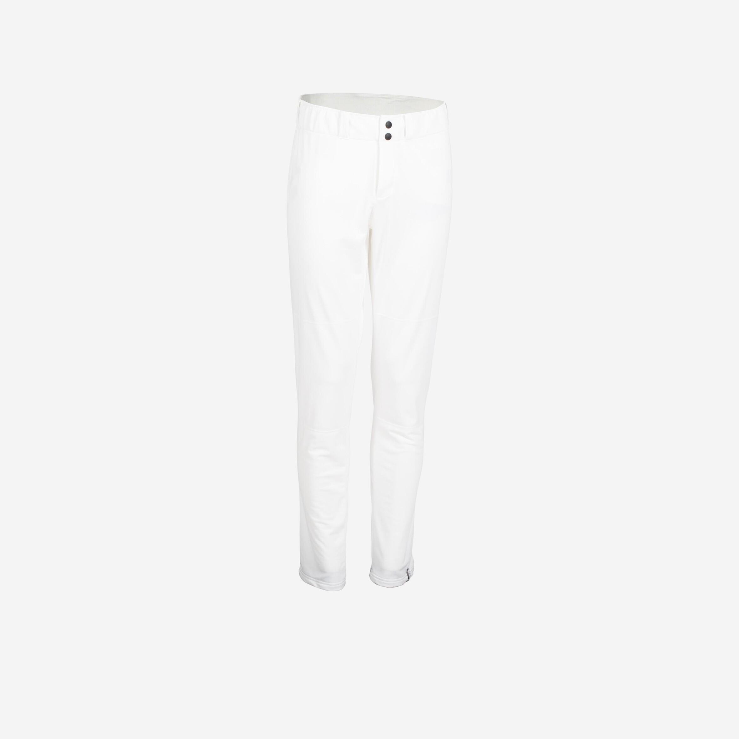 Kipsta Baseballhose BA 550 Erwachsene weiß