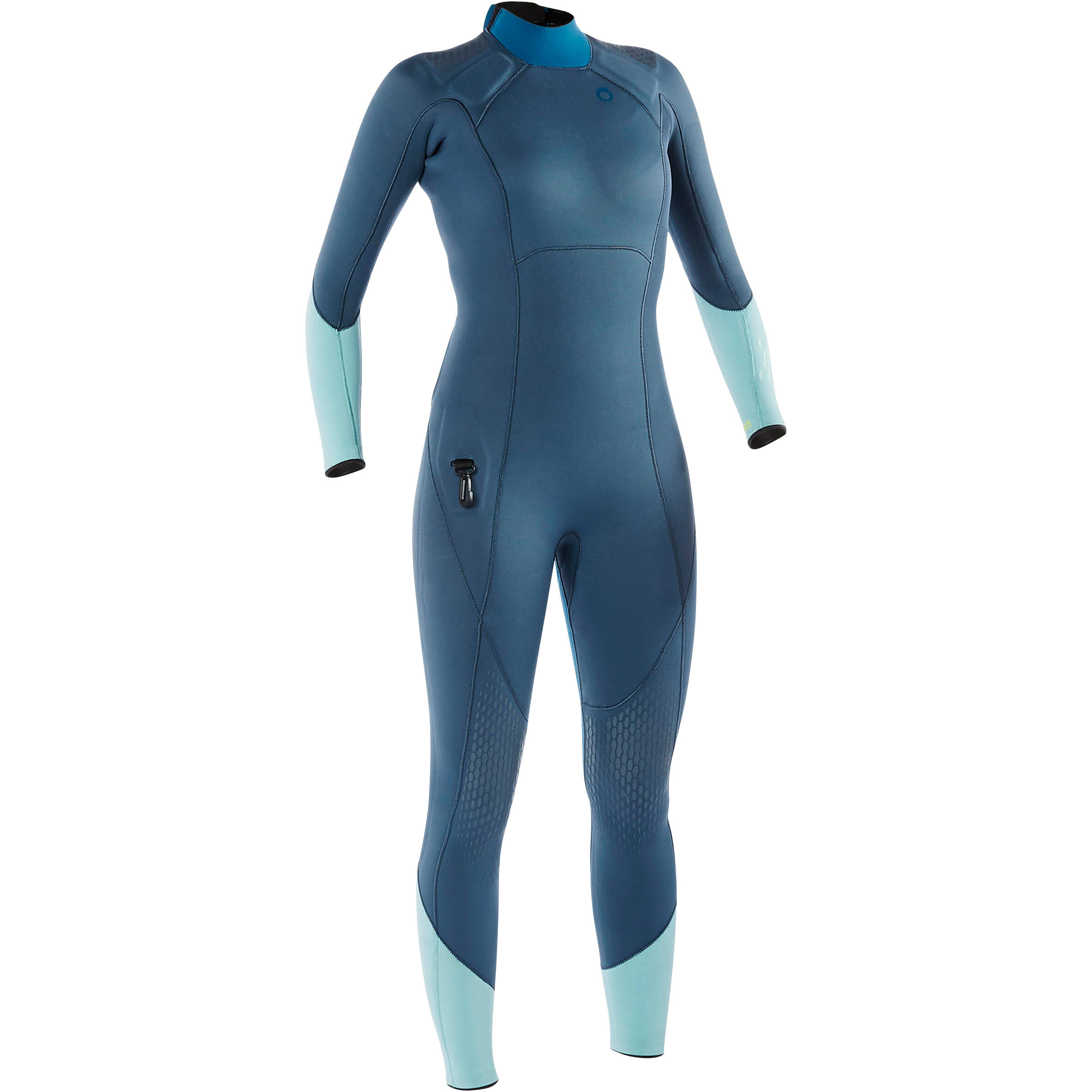 Subea Neoprenanzug Tauchen SCD 500 Neopren 3 mm Damen grau/blau