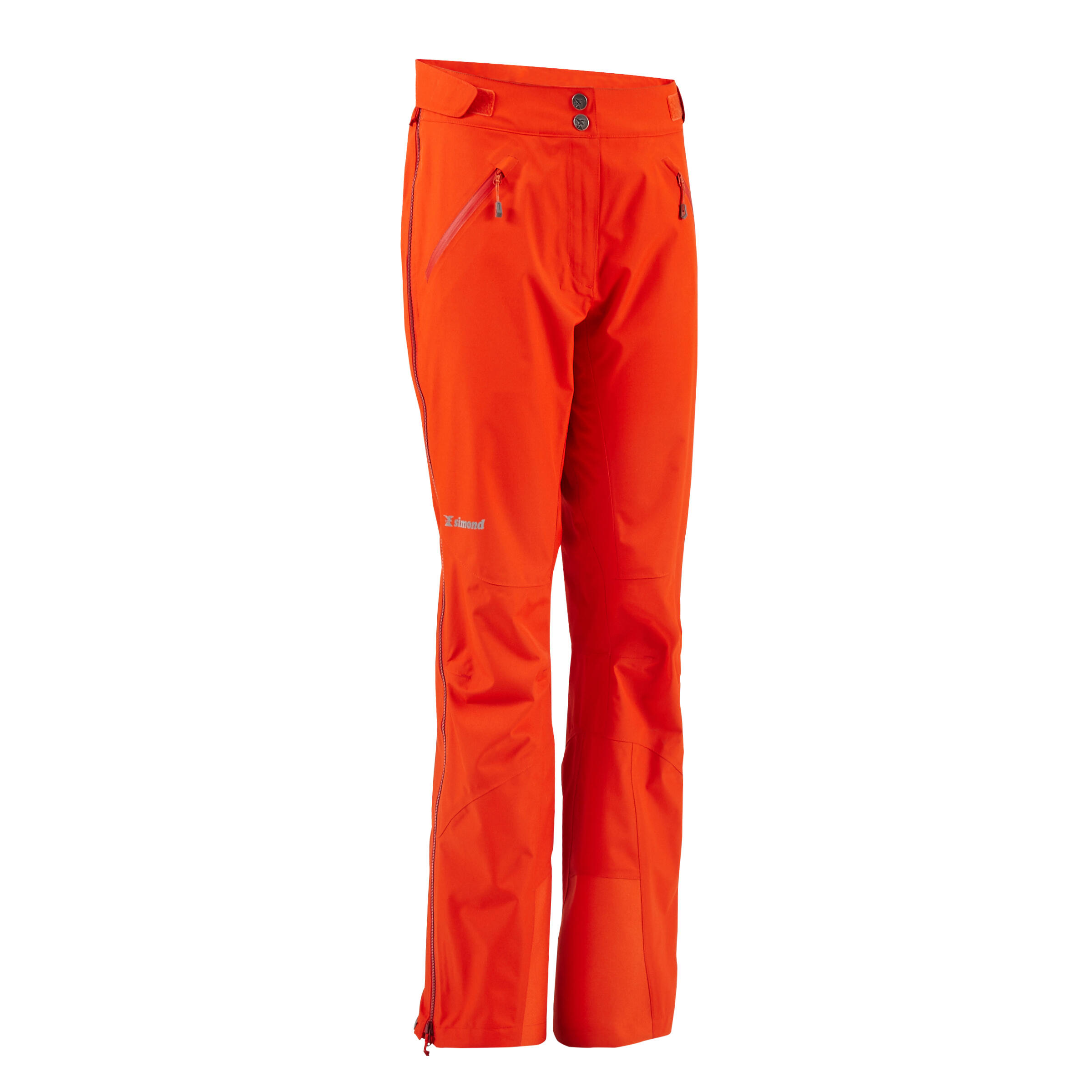 Simond Überhose Bergsteigen Alpinism wasserdicht Damen rot