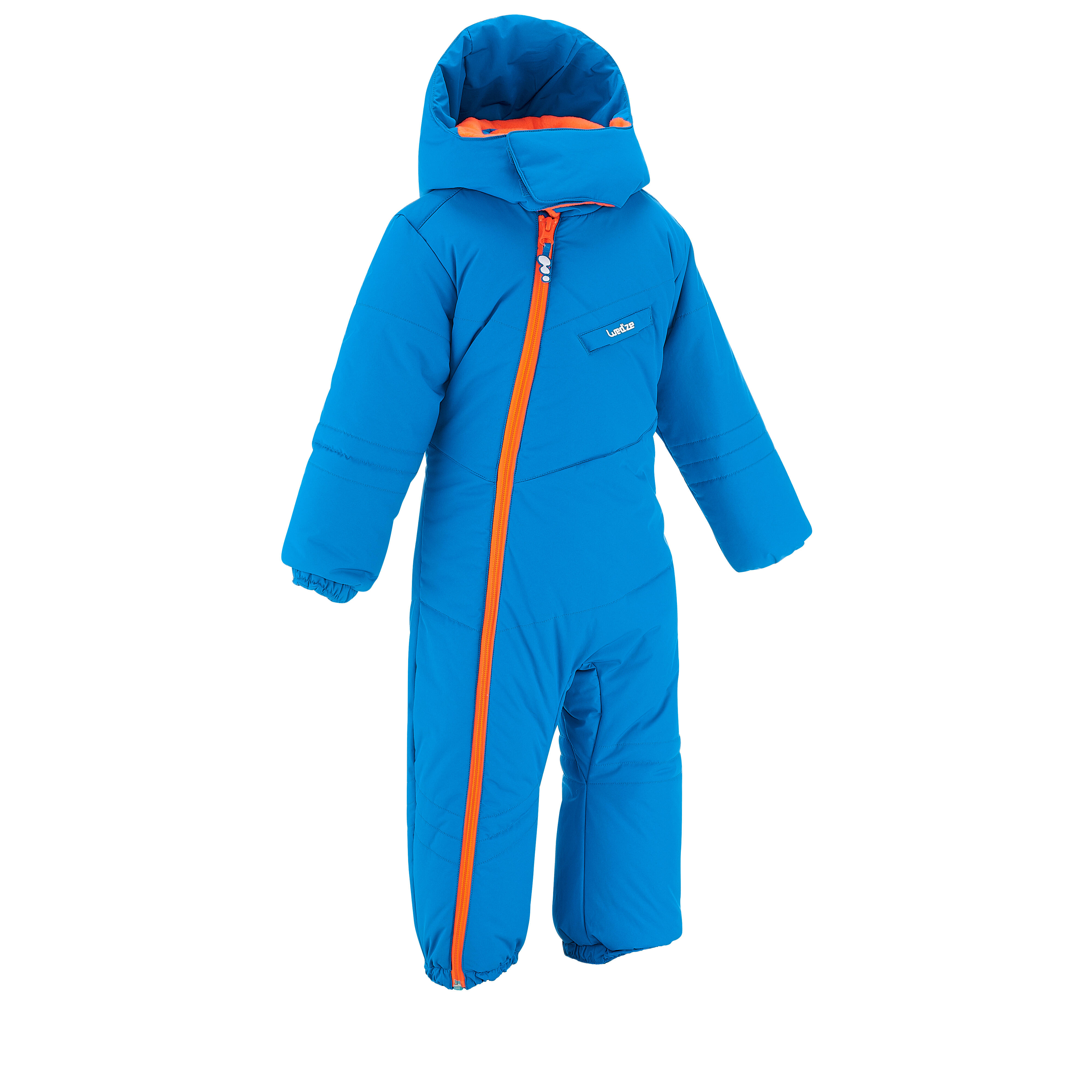 Wedze Schneeanzug Warm Baby blau