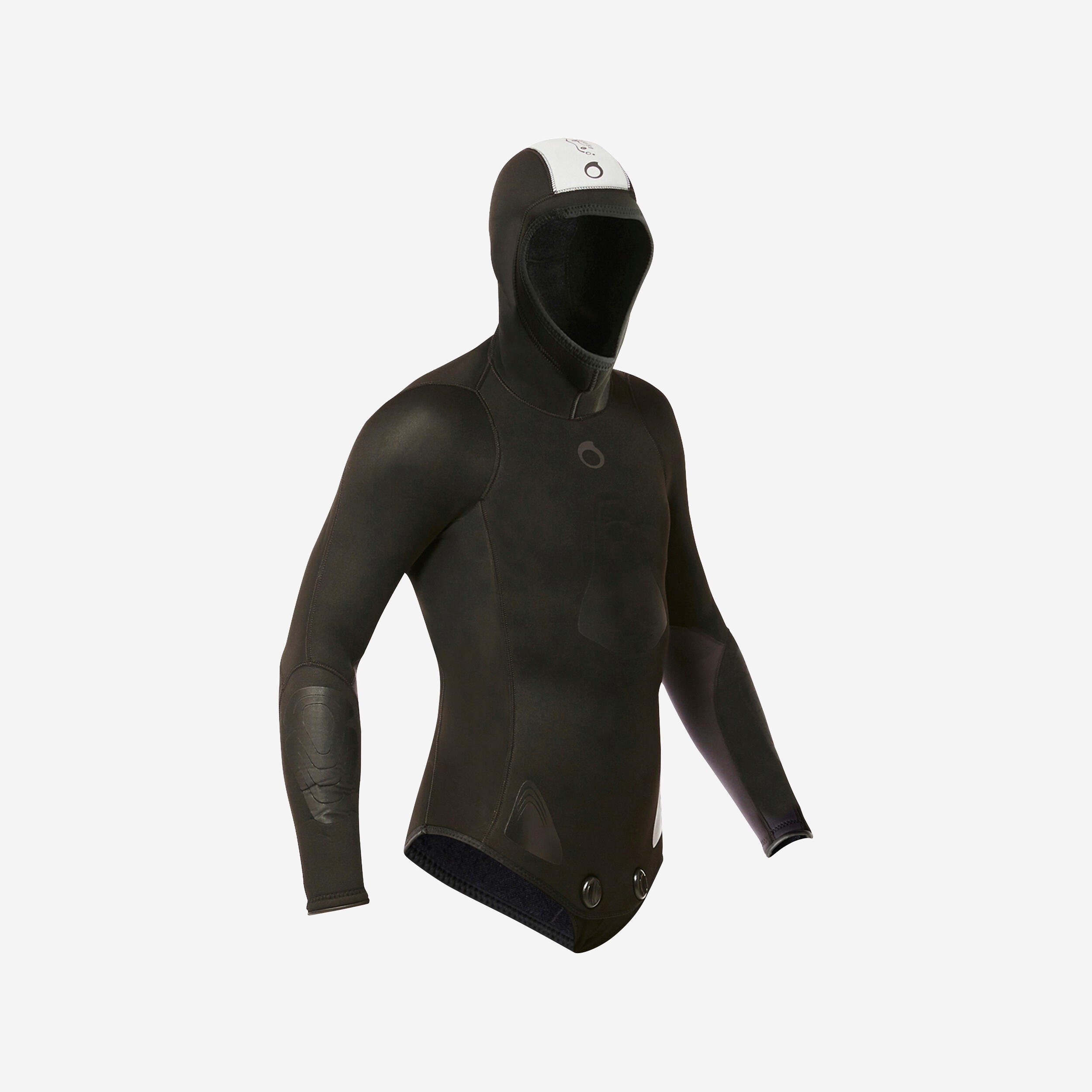 Subea Neoprenjacke Freediving SPF 100 Plush 5 mm temperierte Gewässer