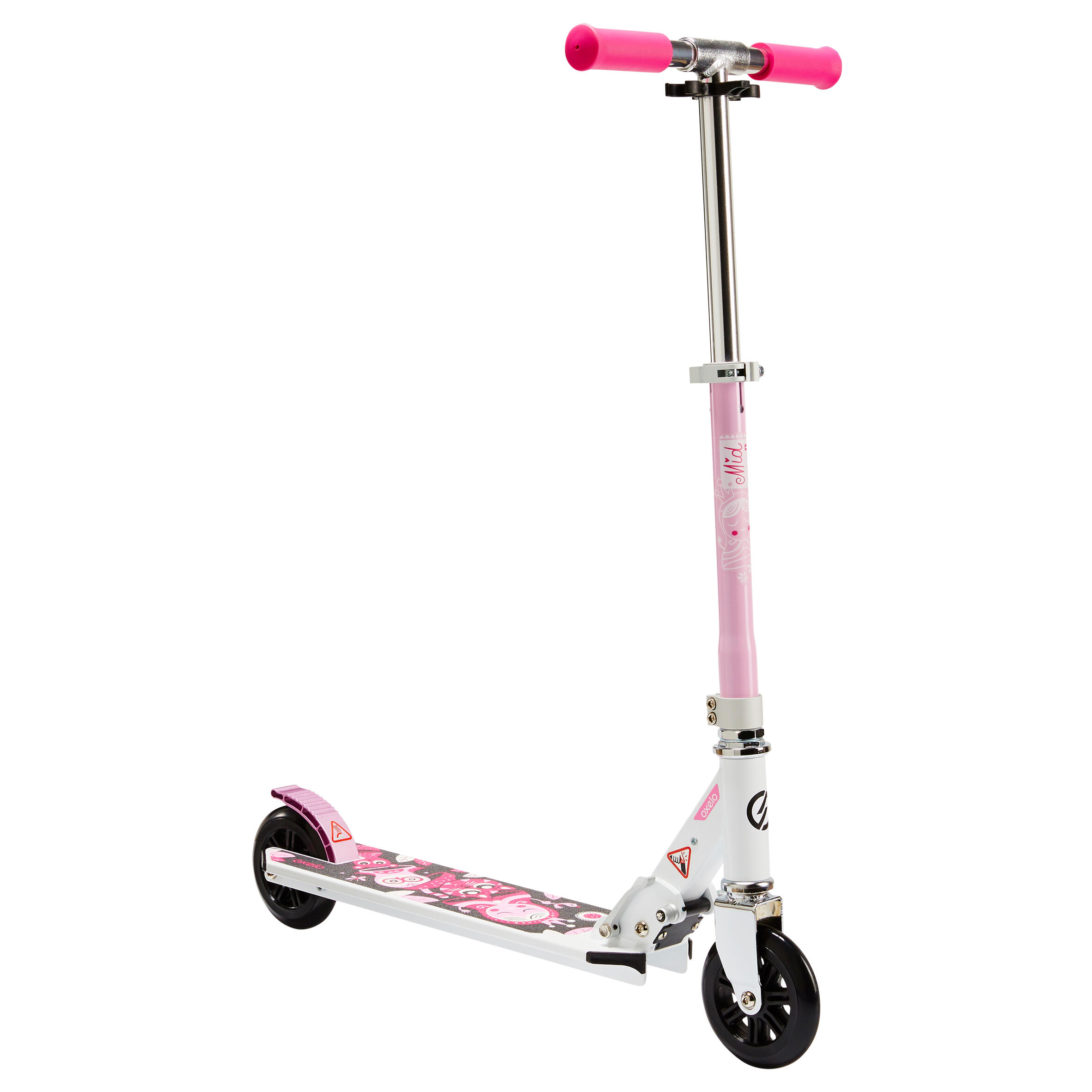 Oxelo Scooter Roller Kinder Mid 1 Robot blau