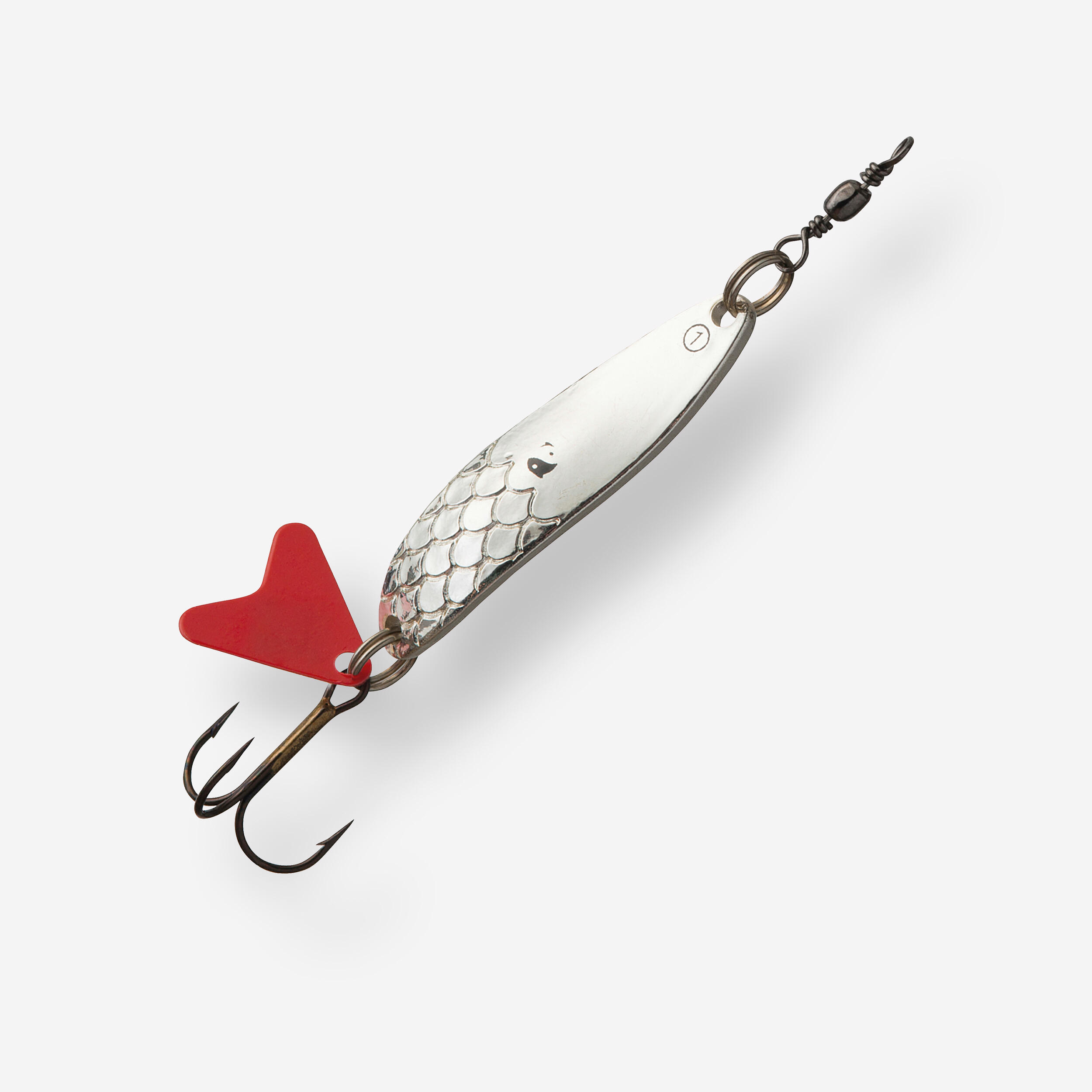 Caperlan Blinker Kea 7 g silber zum Angeln auf Raubfische