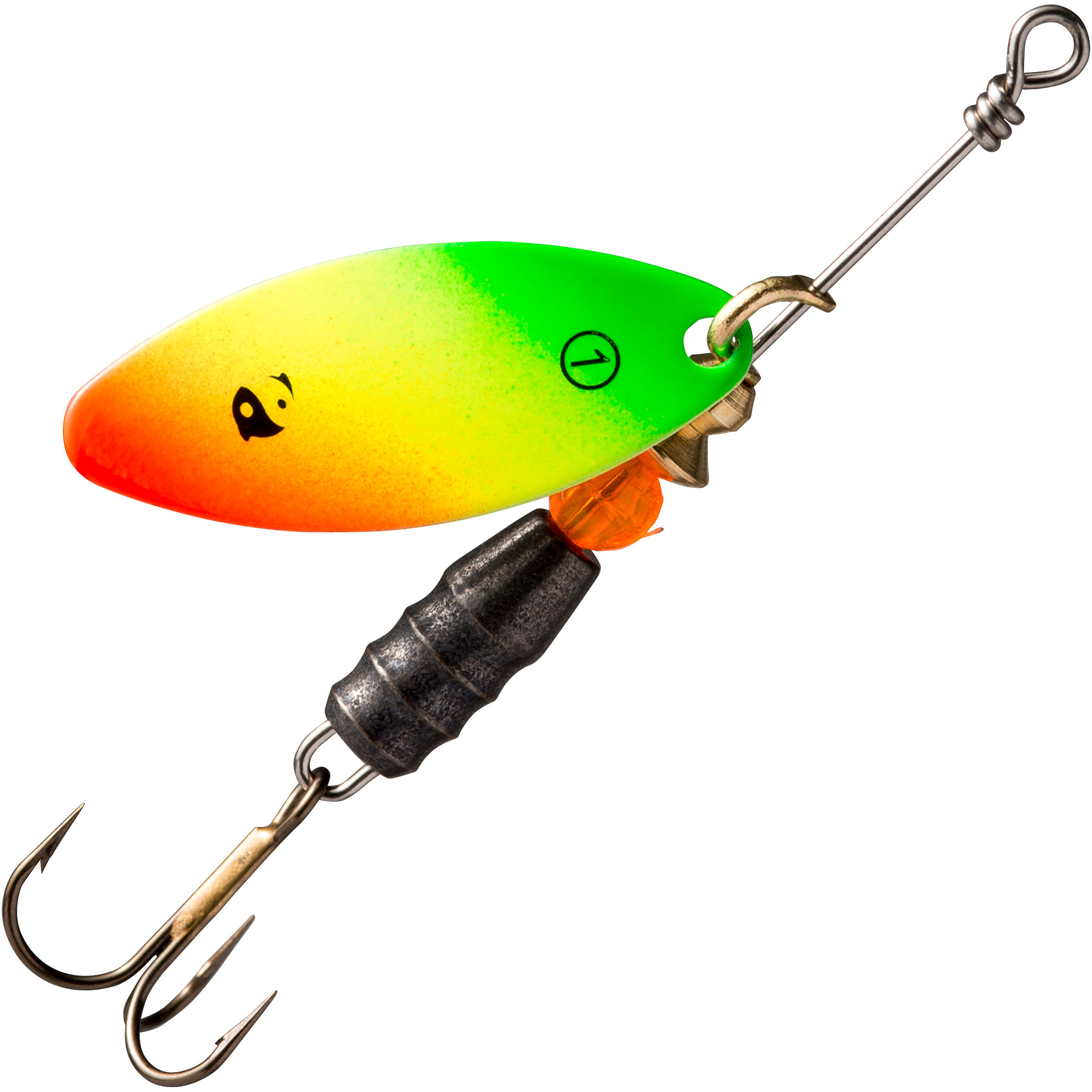 Caperlan Spinner Raubfischangeln Taro Nr. 1 Rasta