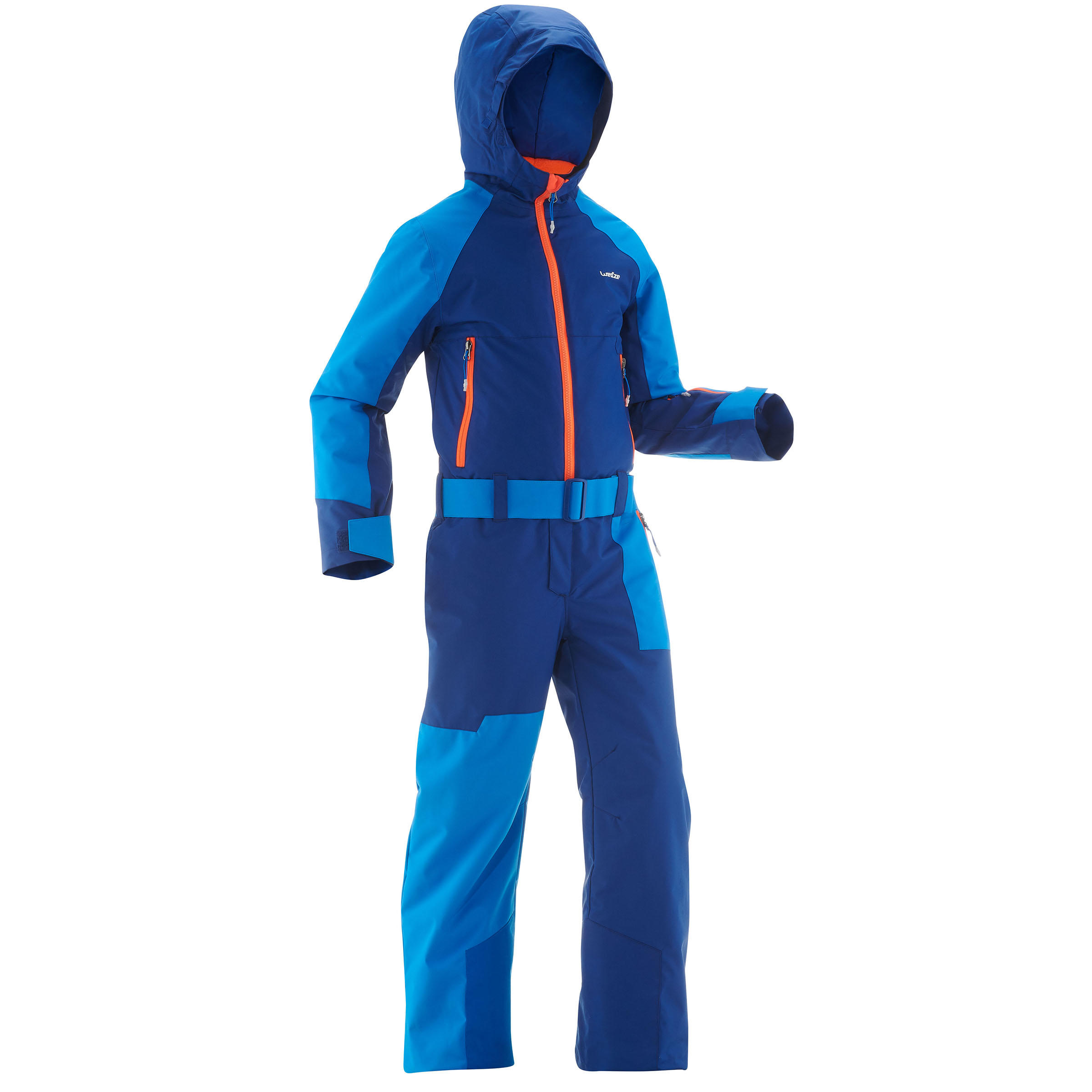 Wedze Schneeanzug Skianzug 500 warm wasserdicht Kinder blau