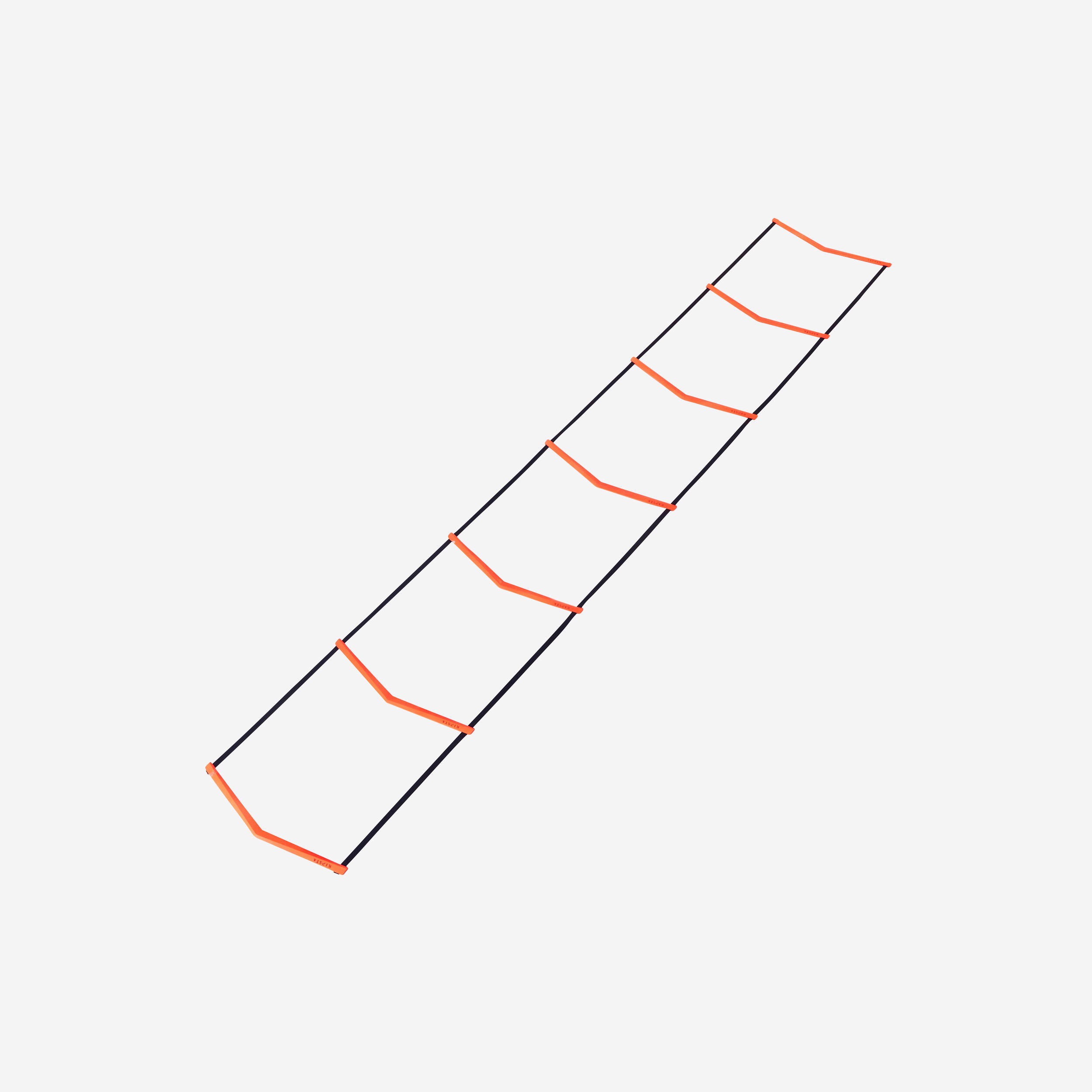 Kipsta Koordinationsleiter Essential 3,20 m orange