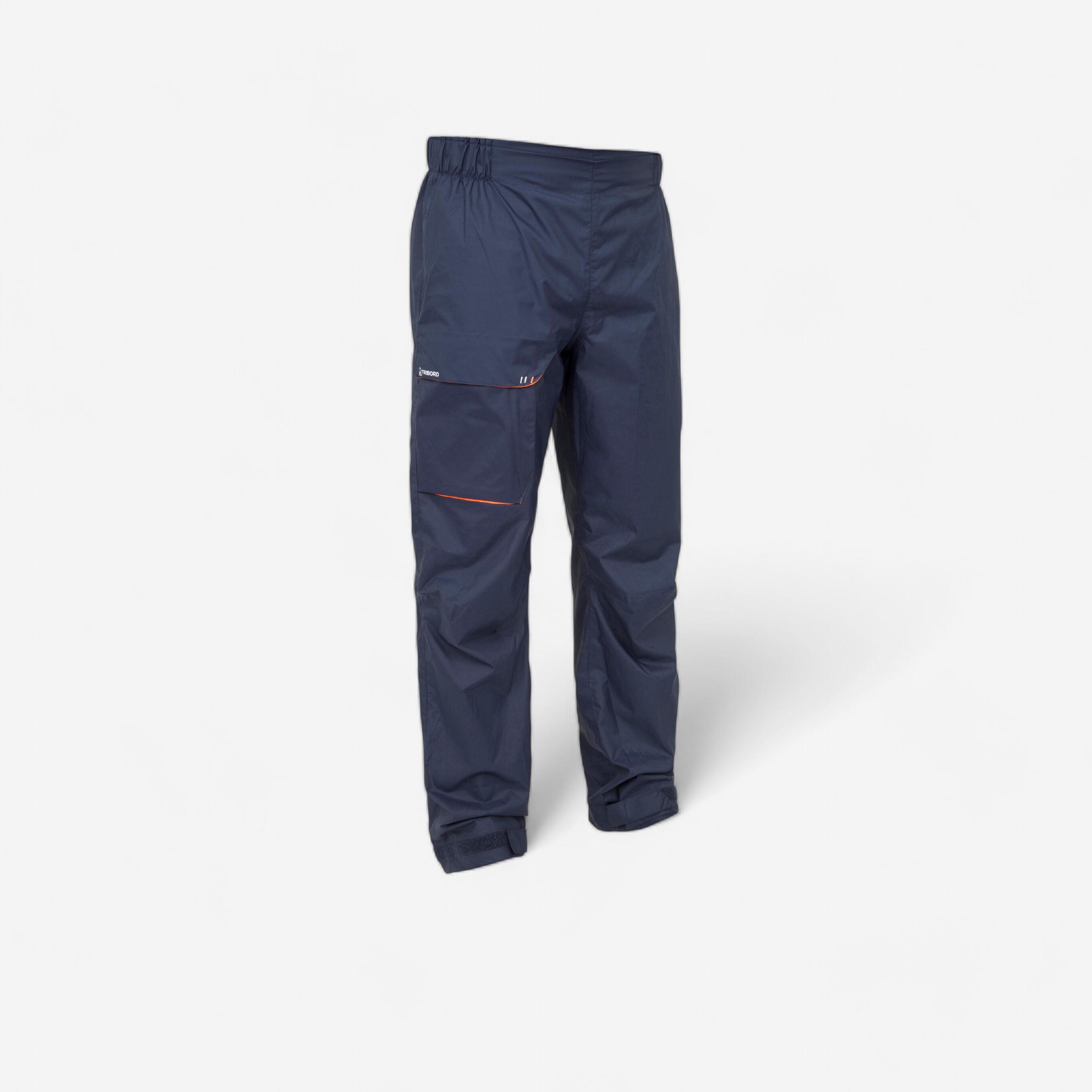 Tribord Regenhose Segeln Herren wasserdicht 100 marineblau