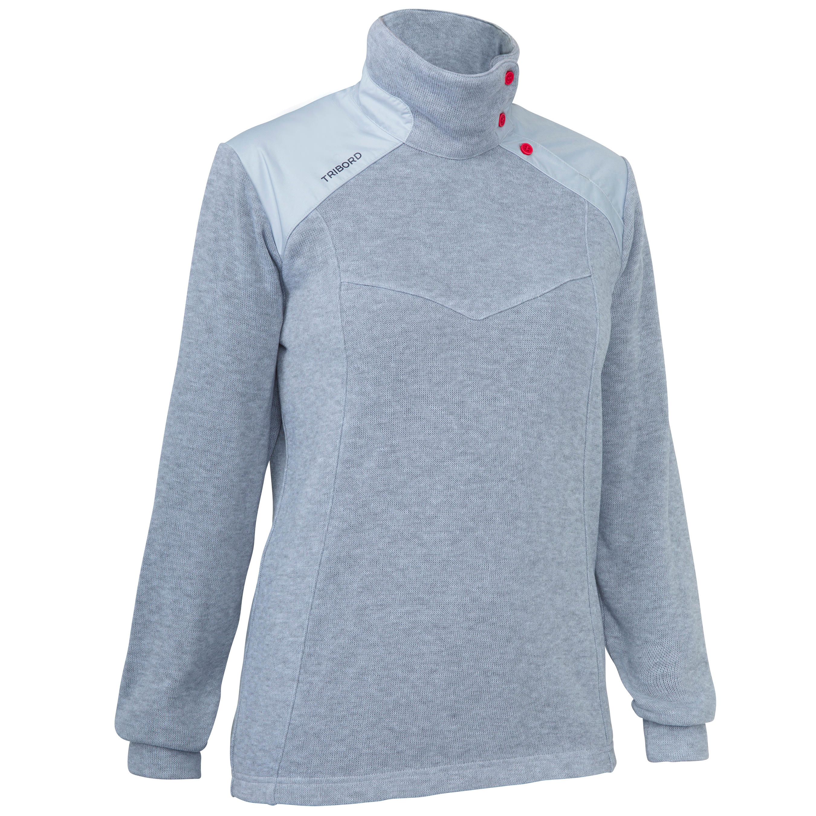 Tribord Segelpullover warm Sailing 500 Damen marineblau