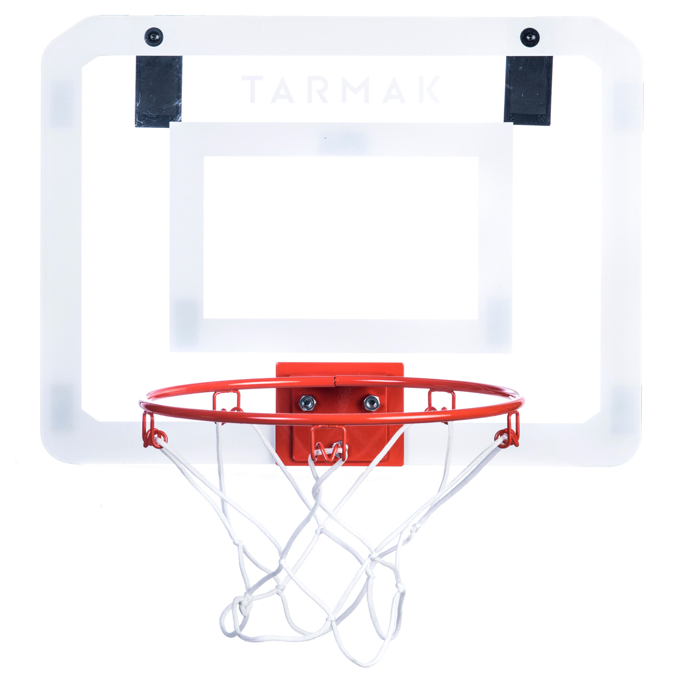 Tarmak Kinder Basketballkorb Wandbefestigung - Set Mini B weiss/rot