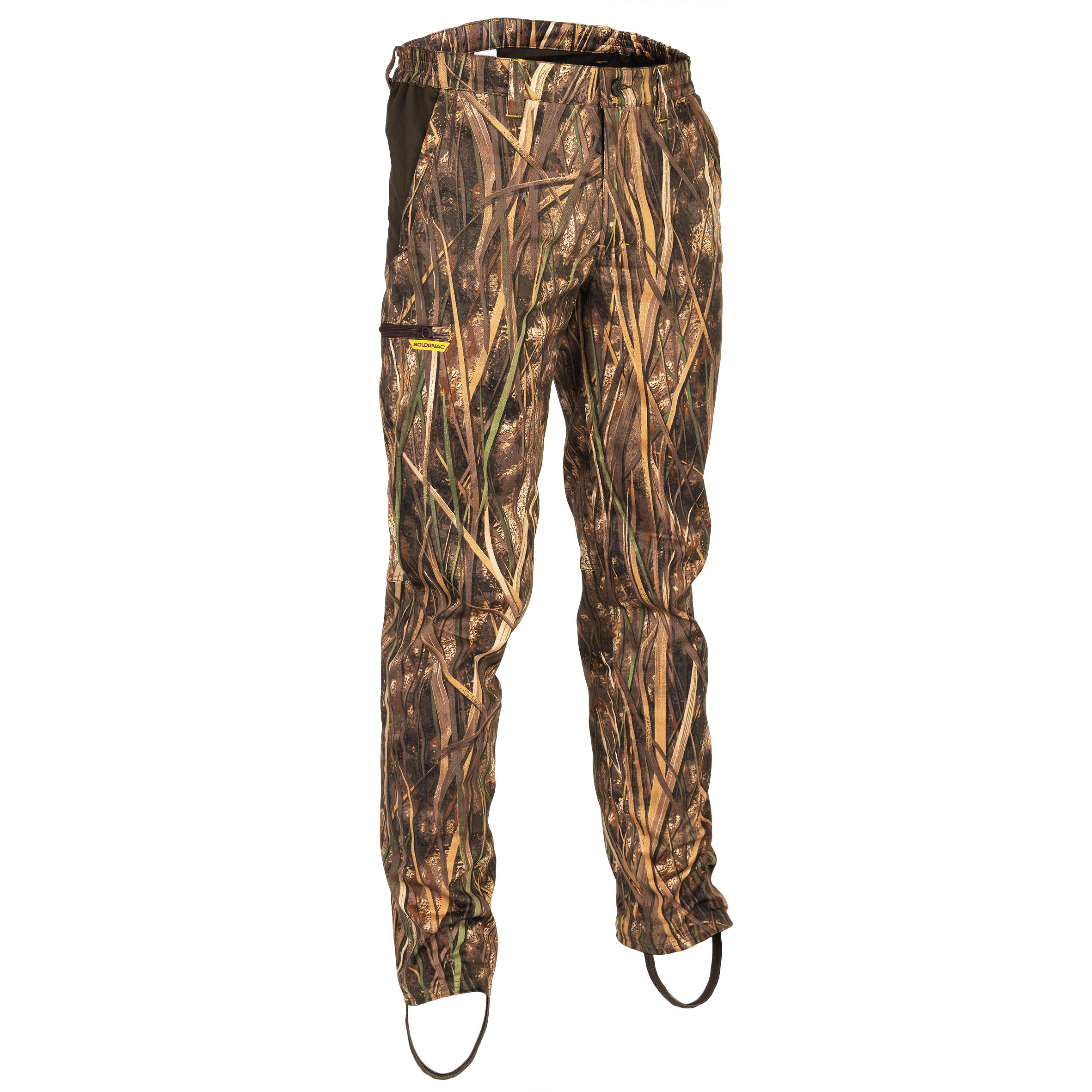 Solognac Jagdhose 500 leicht Camouflage Schilf