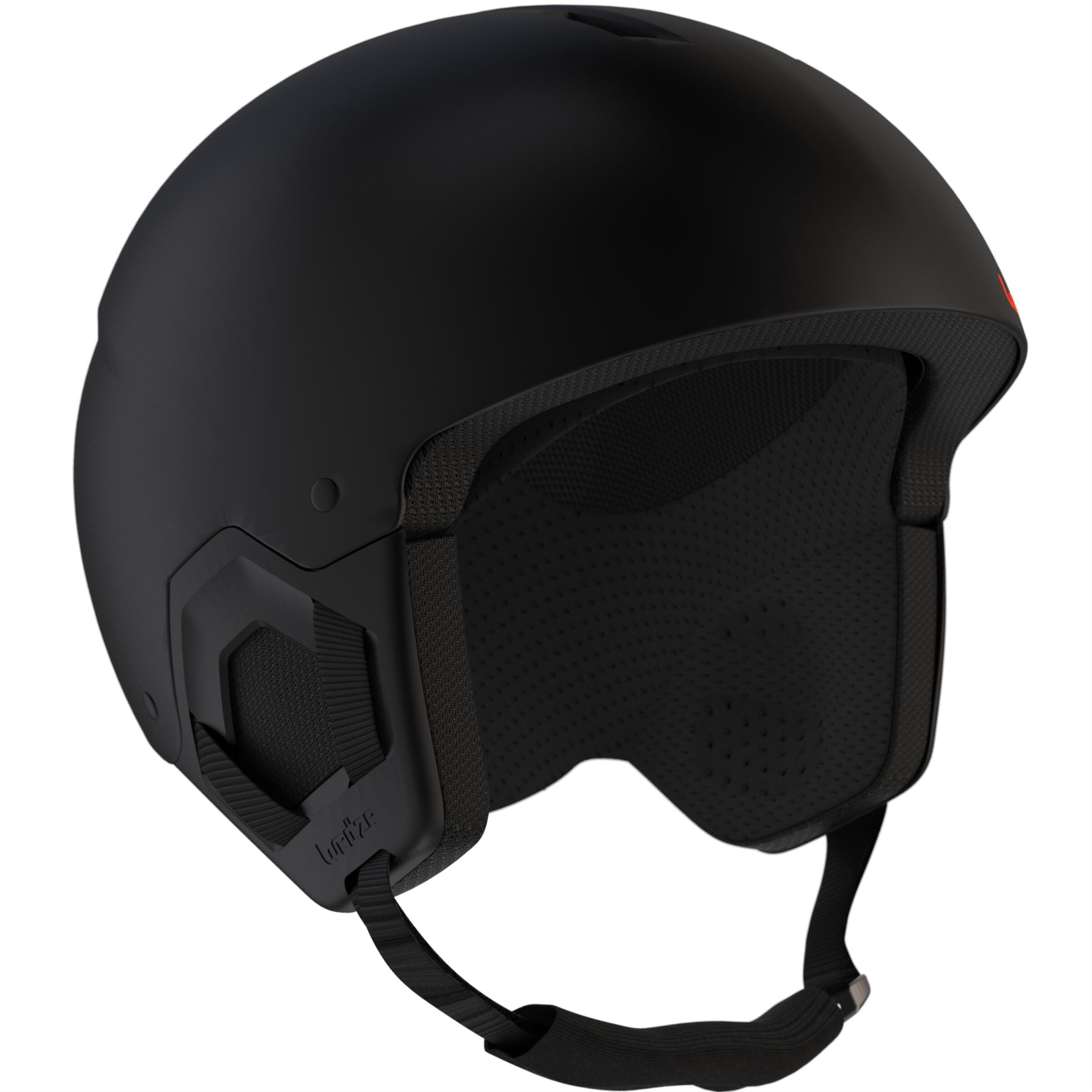 Wedze Skihelm Kinder - 500 schwarz