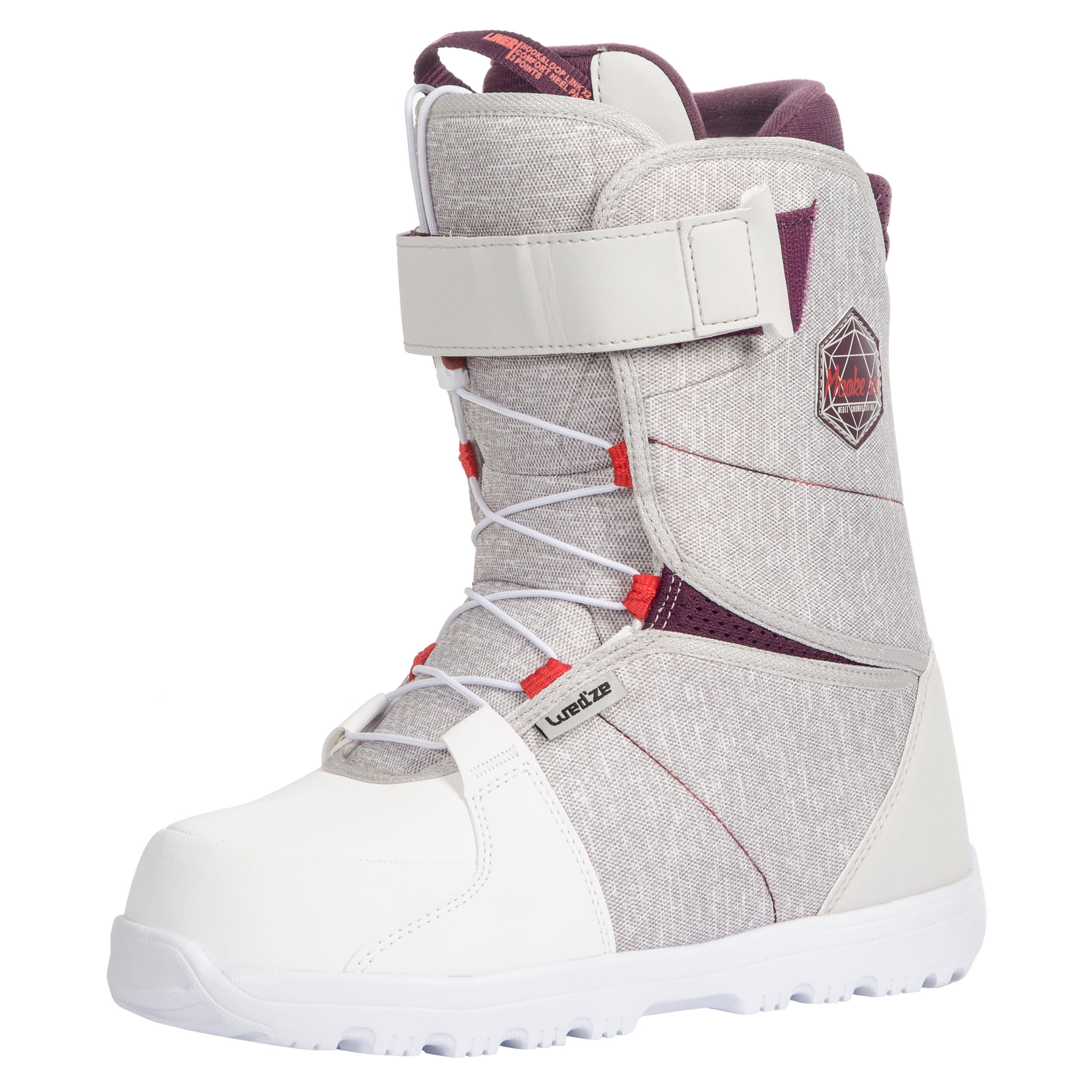 Dreamscape Snowboard Boots Maoke 300 Fast Lock 2Z Damen grau