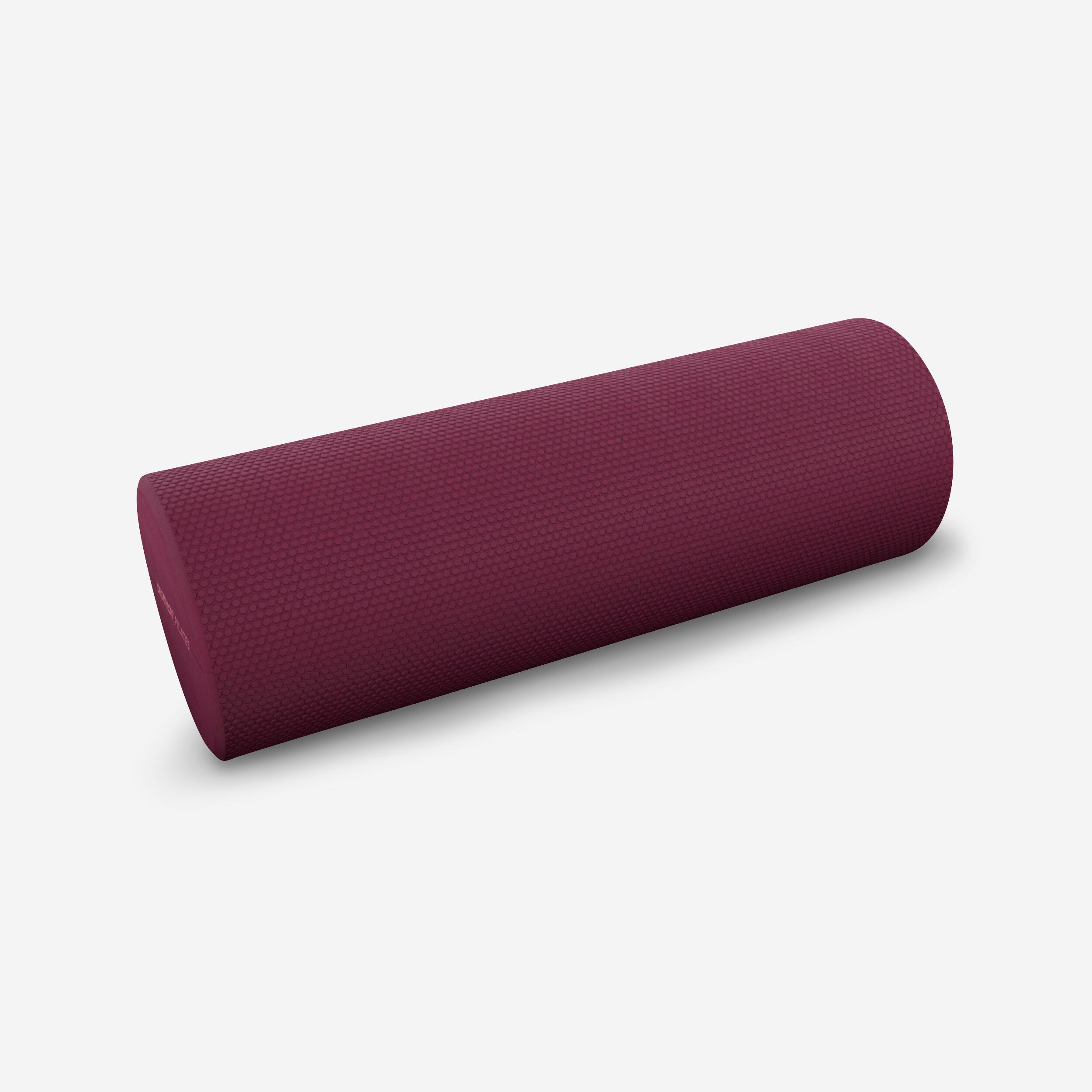 Domyos Mini-Pilatesrolle Fitness Länge 38 cm Durchmesser 13 cm violett