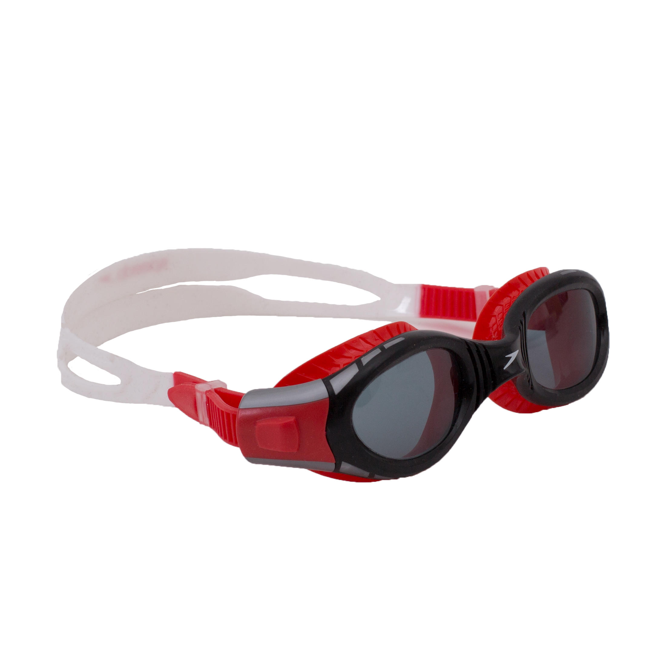 Speedo Schwimmbrille Speedo Futura Biofuse Größe S rot getönte Gläser