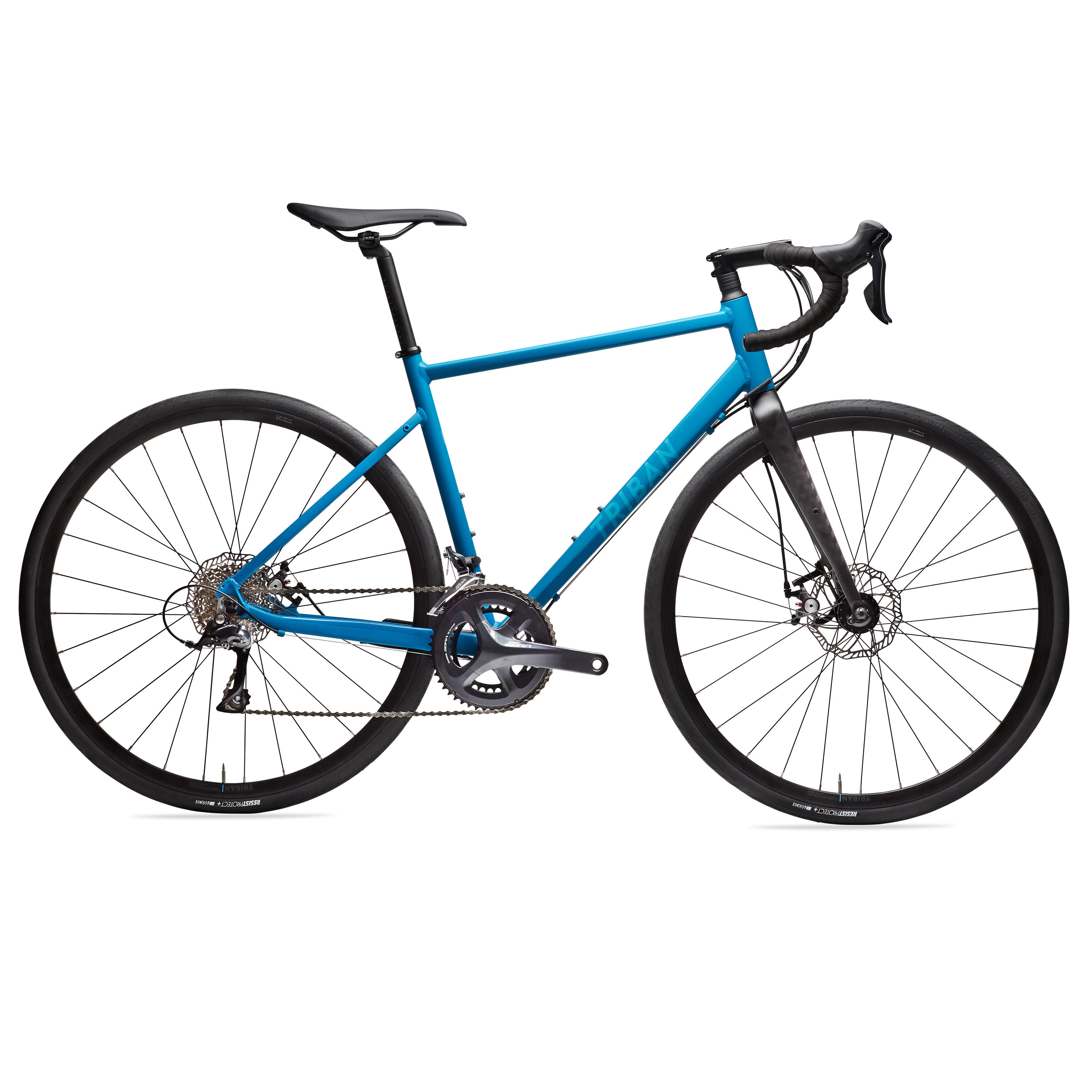 Triban RENNRAD TRIBAN RC500 SCHWARZ (SCHEIBENBREMSE)