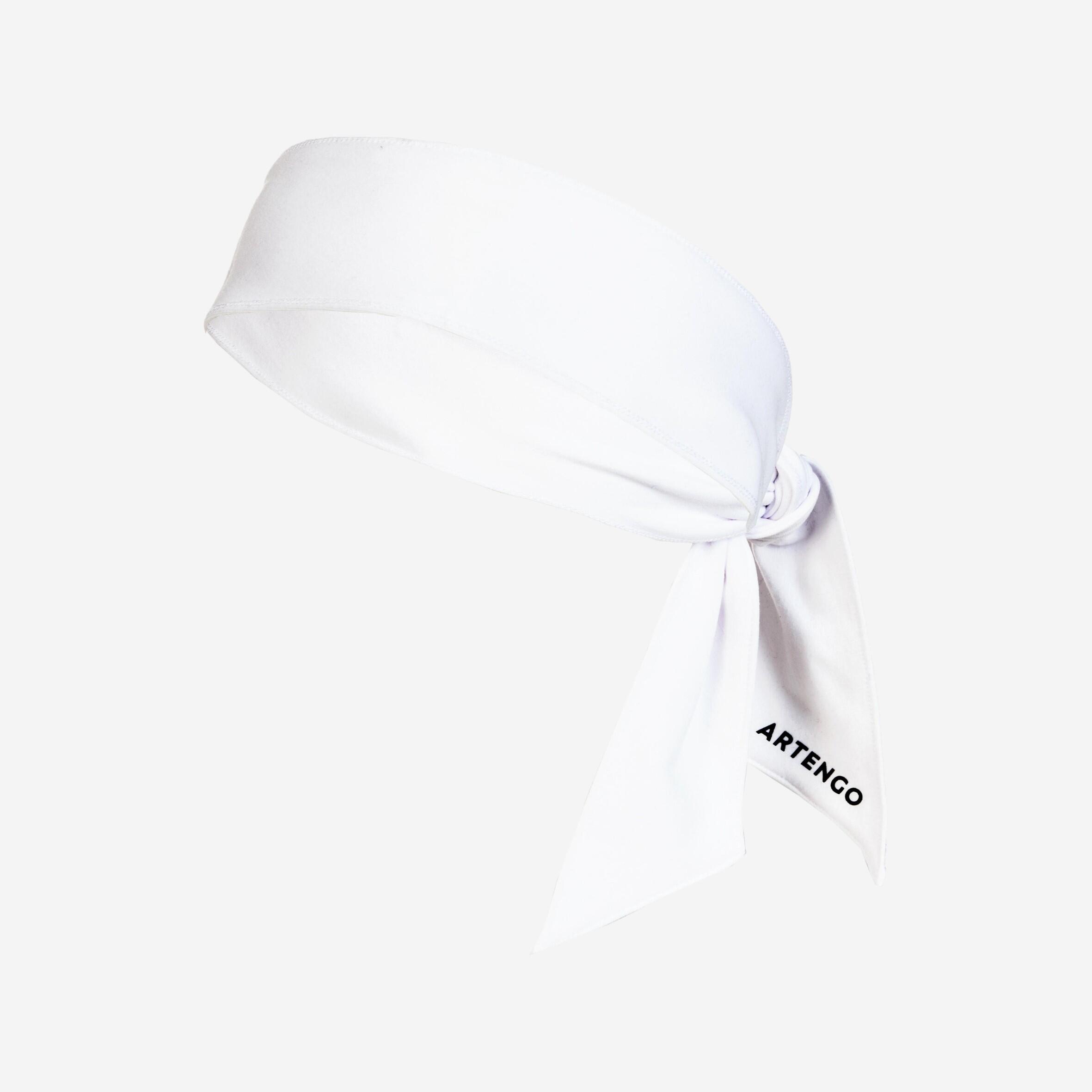 Artengo Stirnband Bandana Tennis weiss