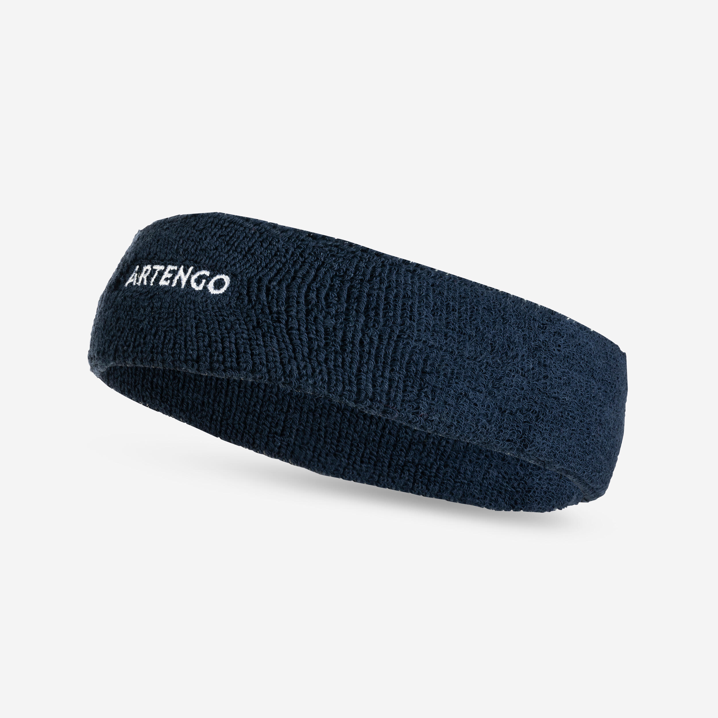 Artengo Stirnband Tennis TB 100 marineblau