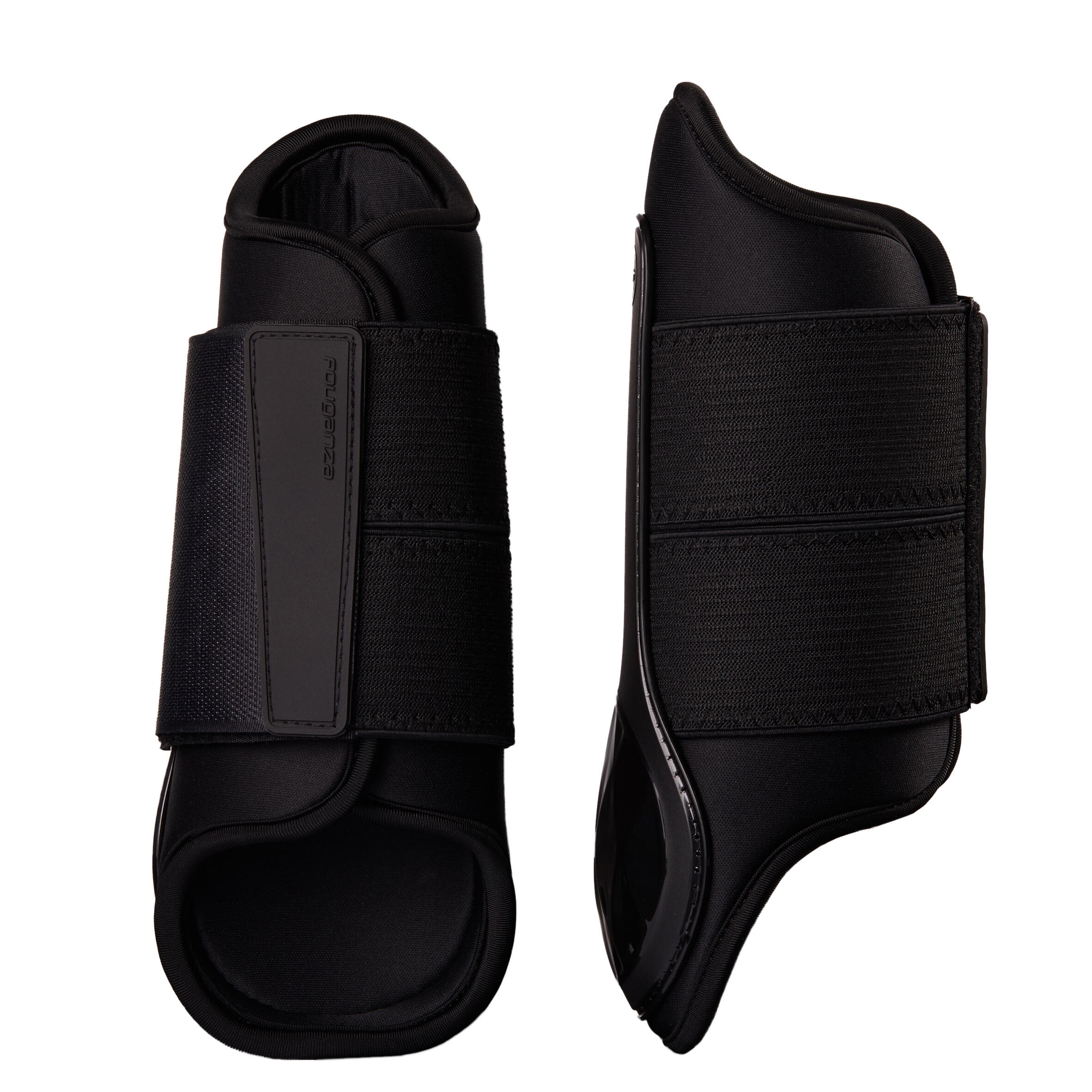 Fouganza Gamaschen 500 geschlossen Pony/Pferd schwarz