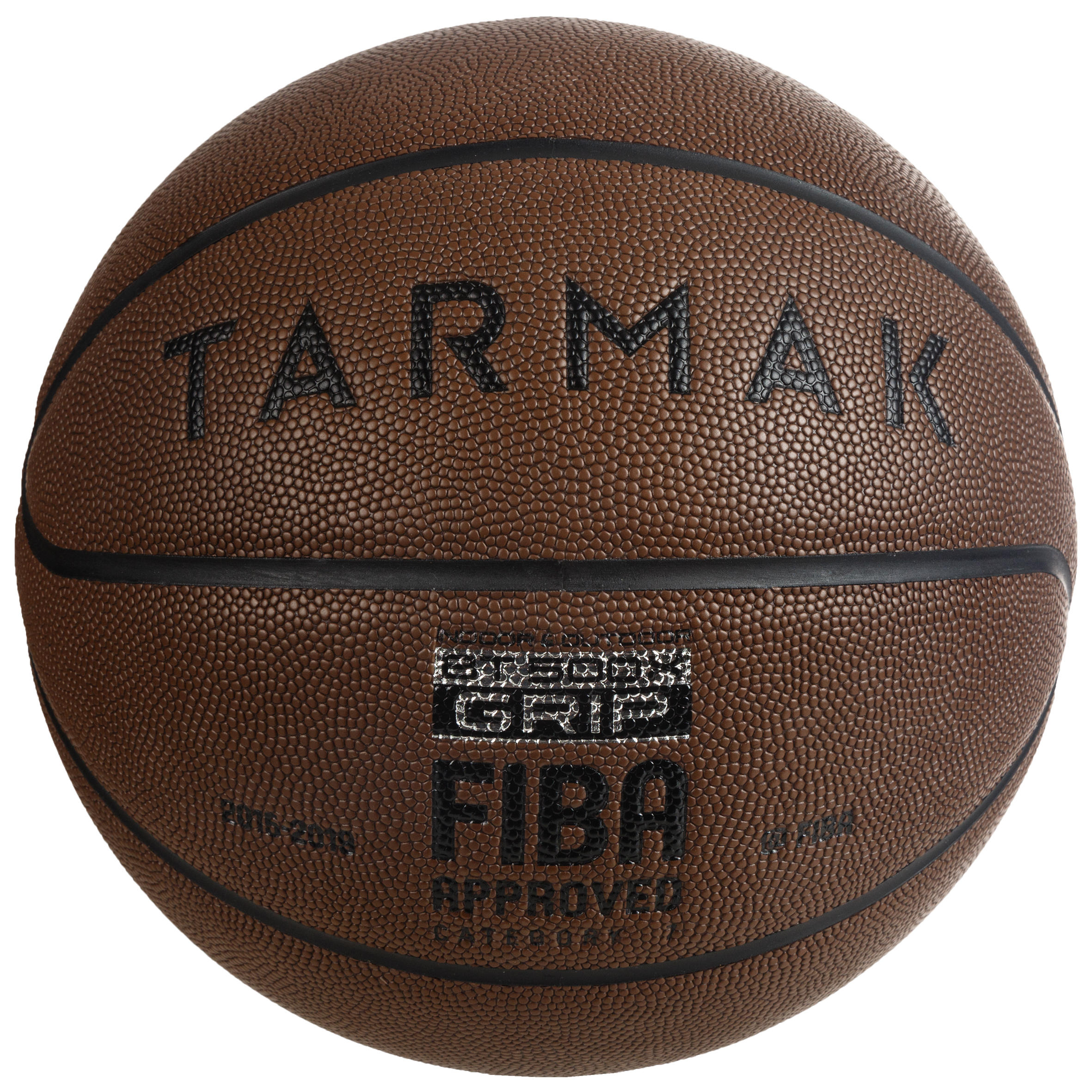Tarmak Basketball BT500 Größe 7 Grip Erwachsene braun
