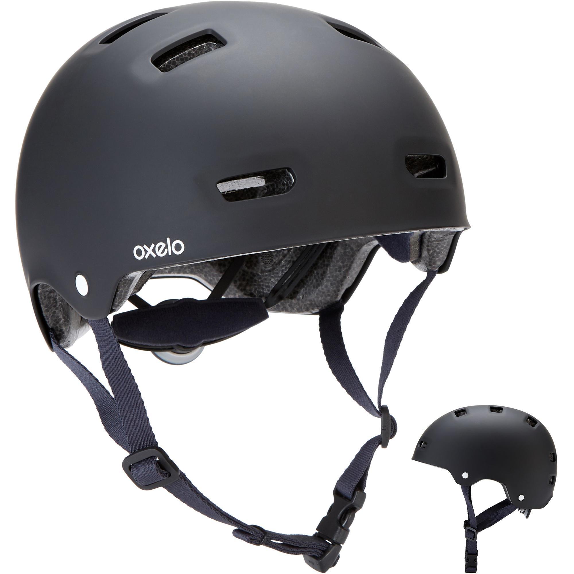 Oxelo Skaterhelm MF 500 für Inliner Skateboard Scooter rosa