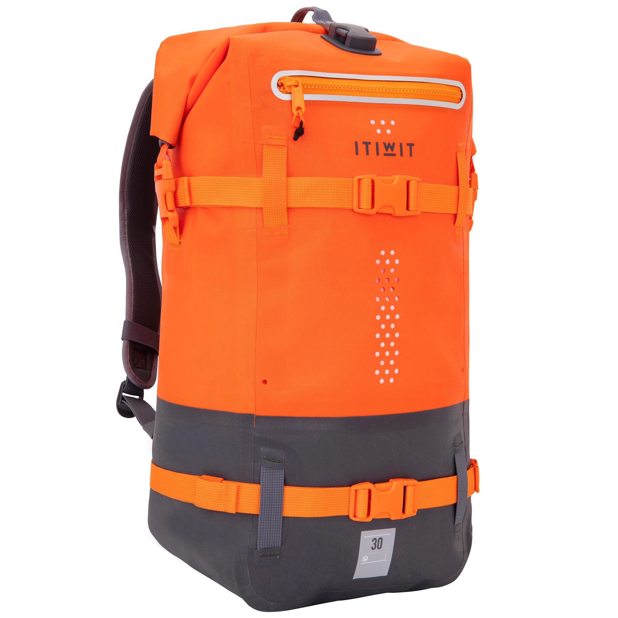 Itiwit Wasserfester Rucksack 30L grau