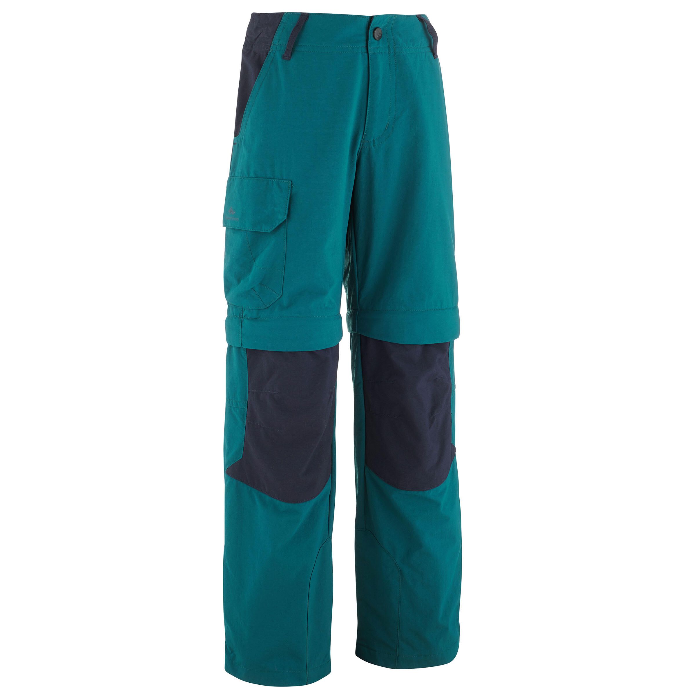 Quechua Zip-Off-Hose Wandern MH500 Kinder Gr. 122-170 schwarz