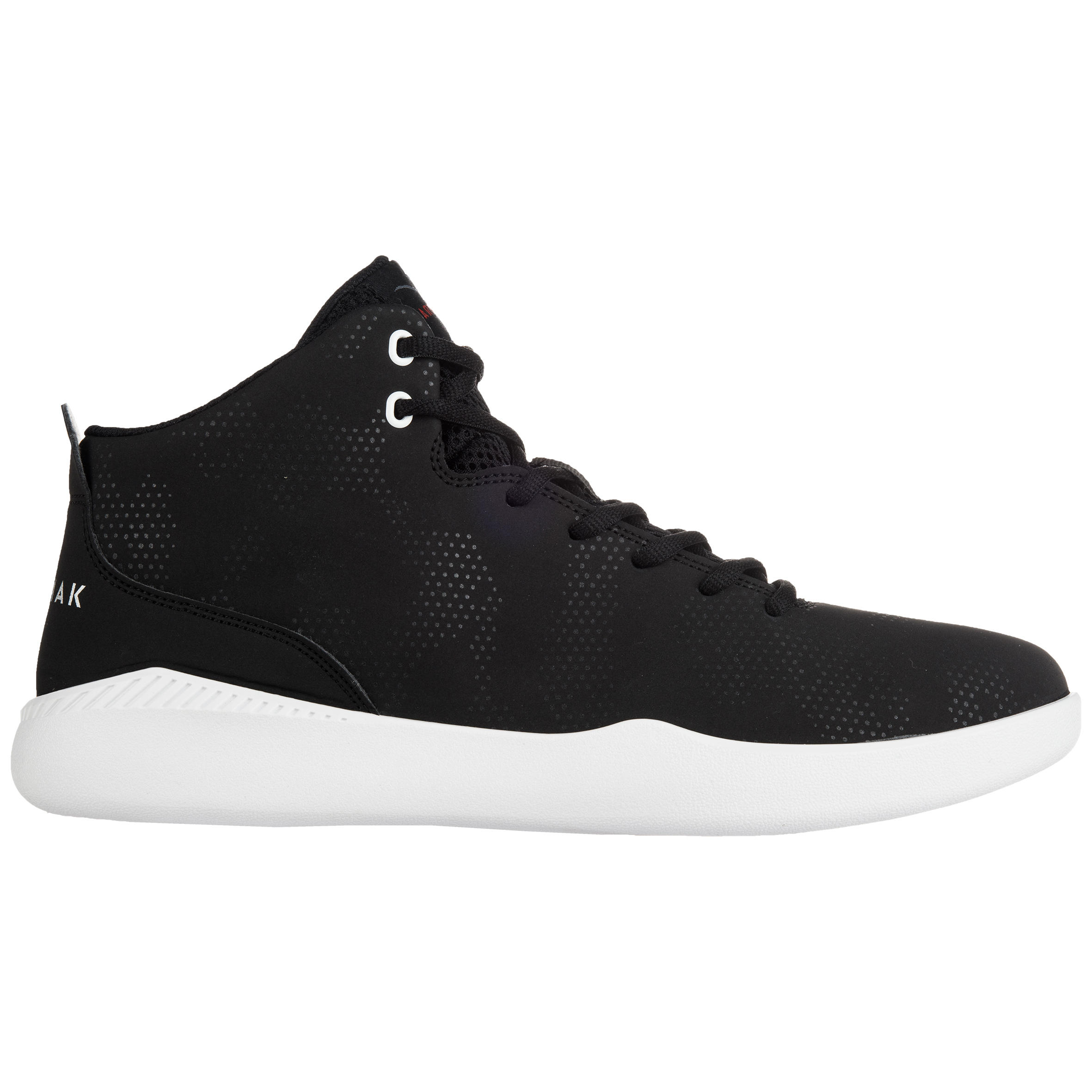 Tarmak Basketballschuhe Protect 100 hoher Schaft Erwachsene schwarz