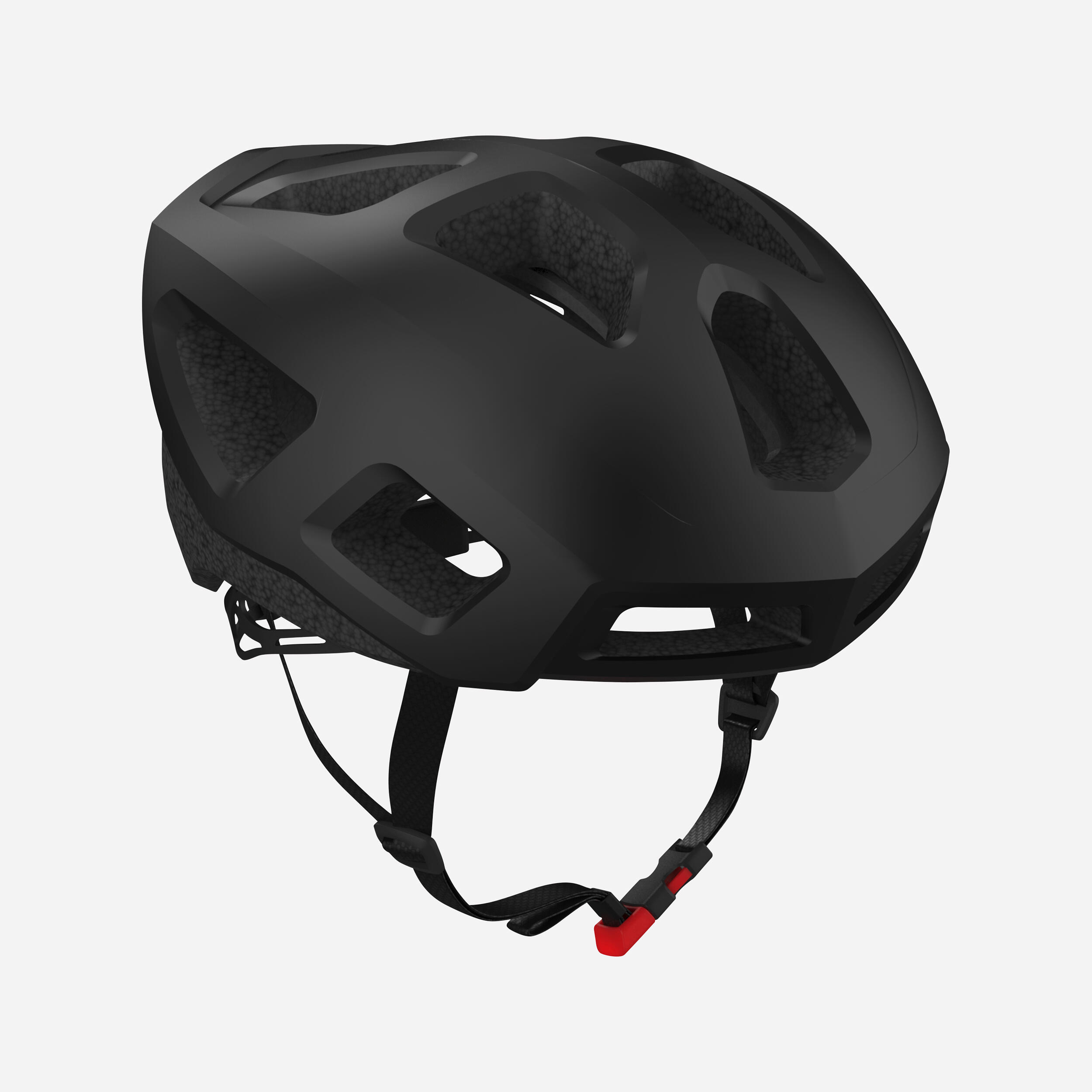 Van Rysel Fahrradhelm Rennrad ROADR 100 schwarz