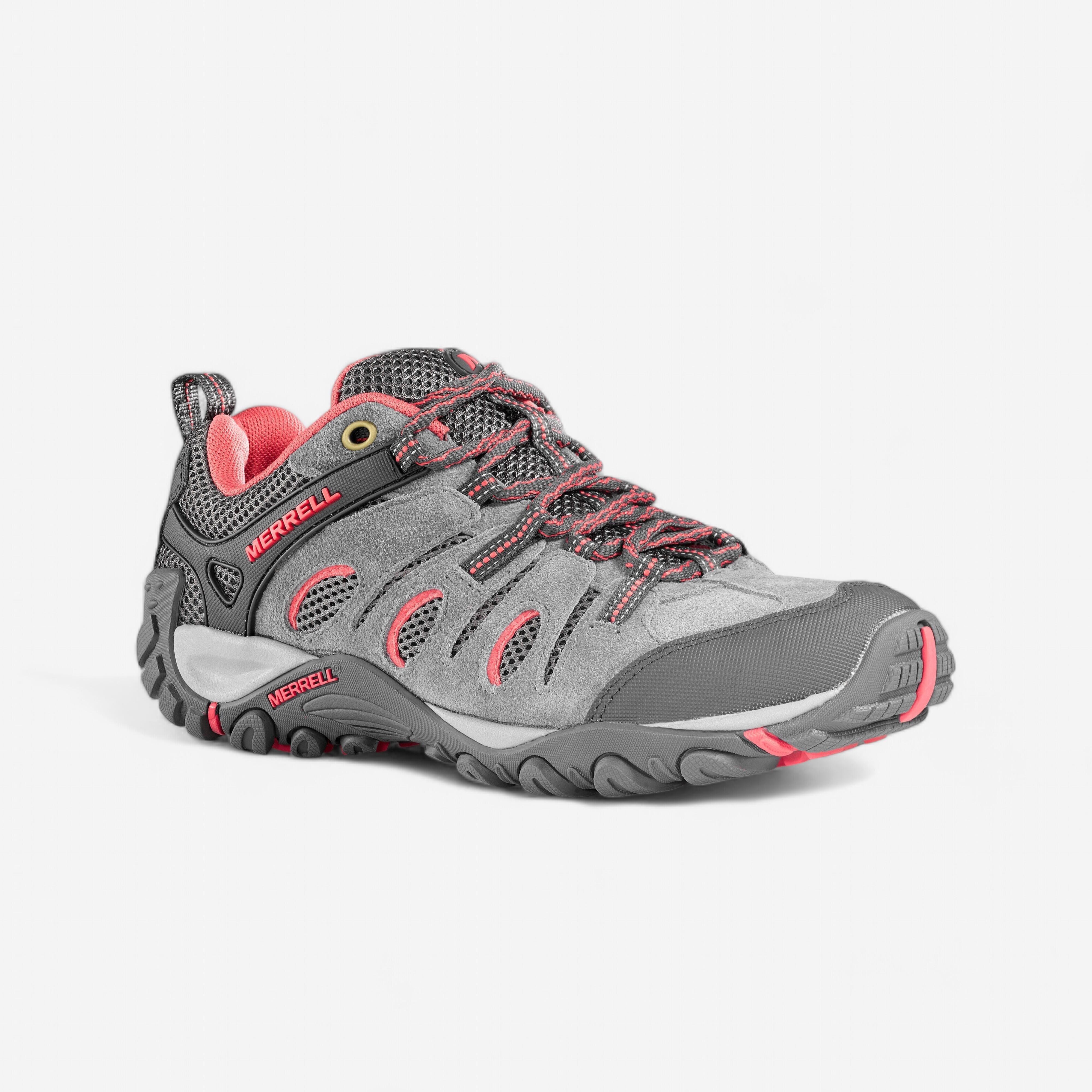 Merrell Wanderschuhe Bergwandern Merrell Crosslander Damen grau/rosa