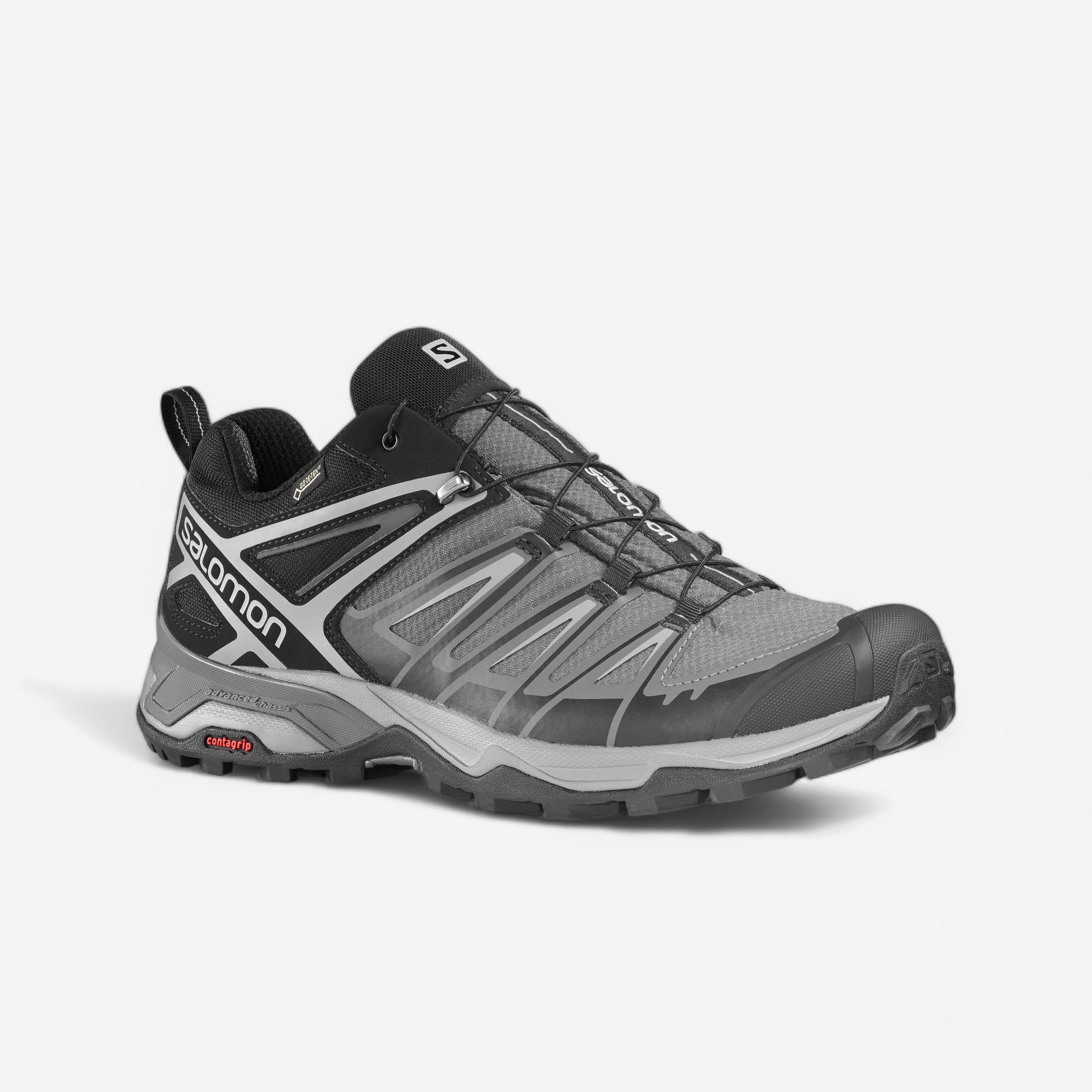 Salomon Wanderschuhe X Ultra 3 Gore-Tex Wasserdicht Herren grau