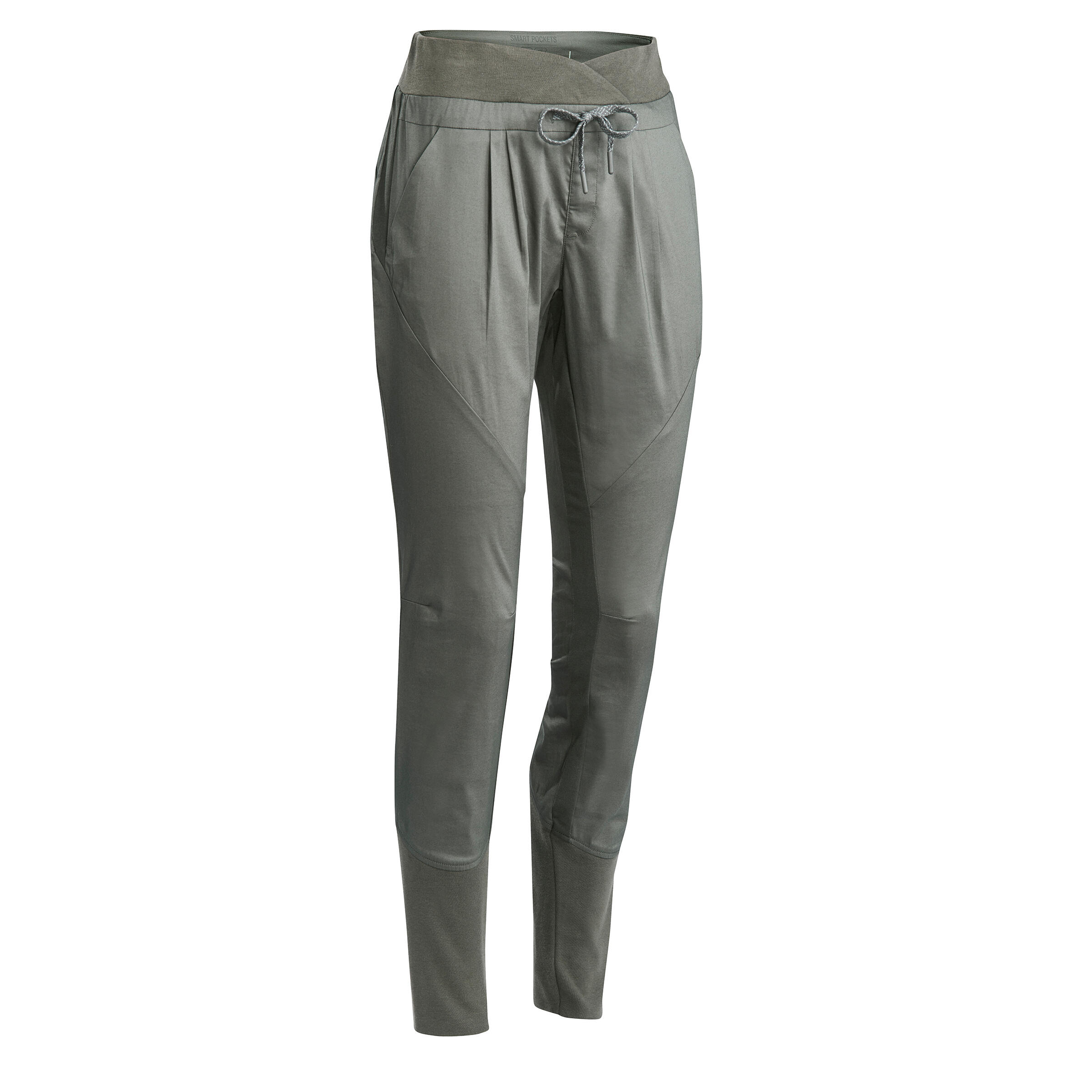 Quechua Wanderhose Naturwandern NH500 Slim Damen grau