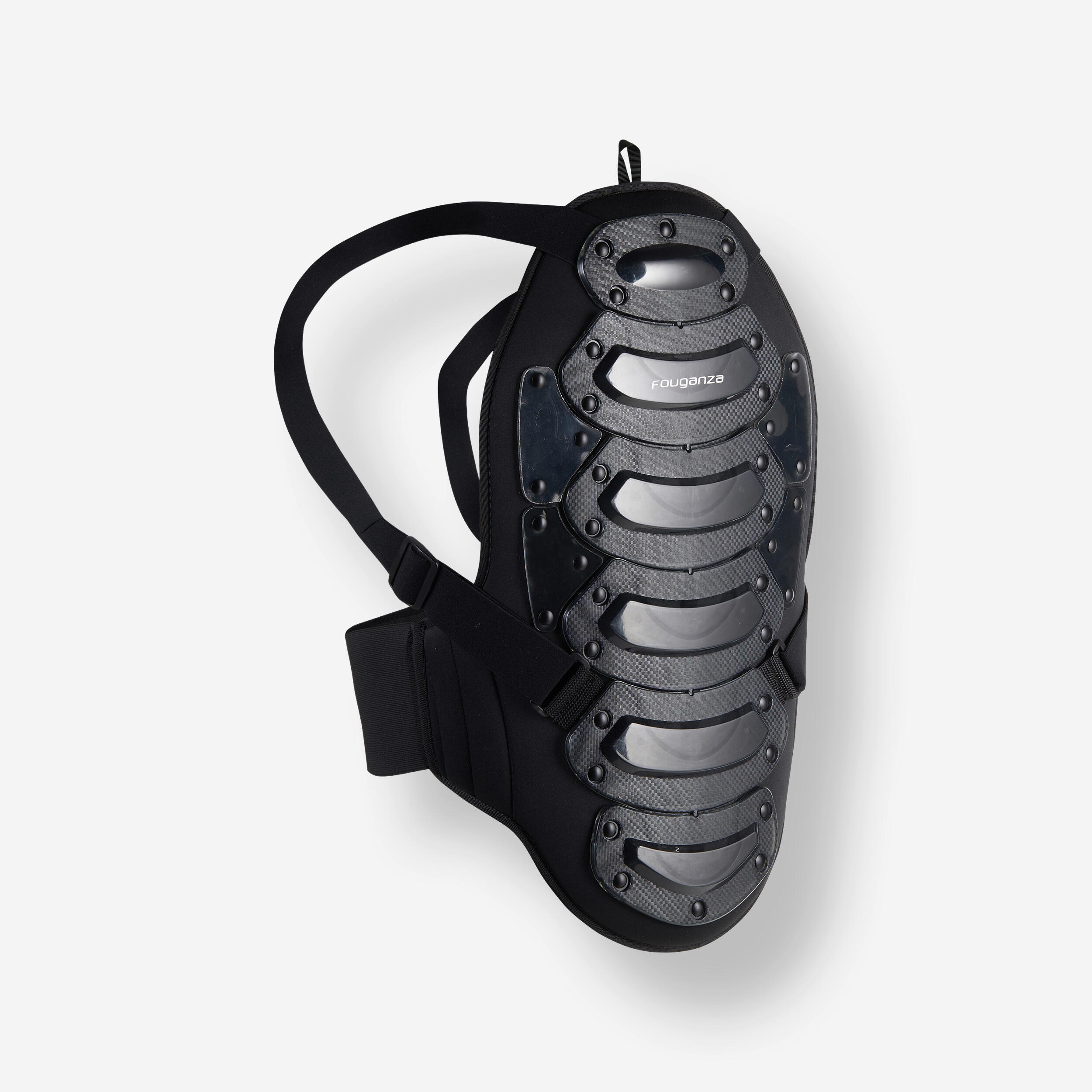 Fouganza Rückenprotektor Safety Erwachsene schwarz