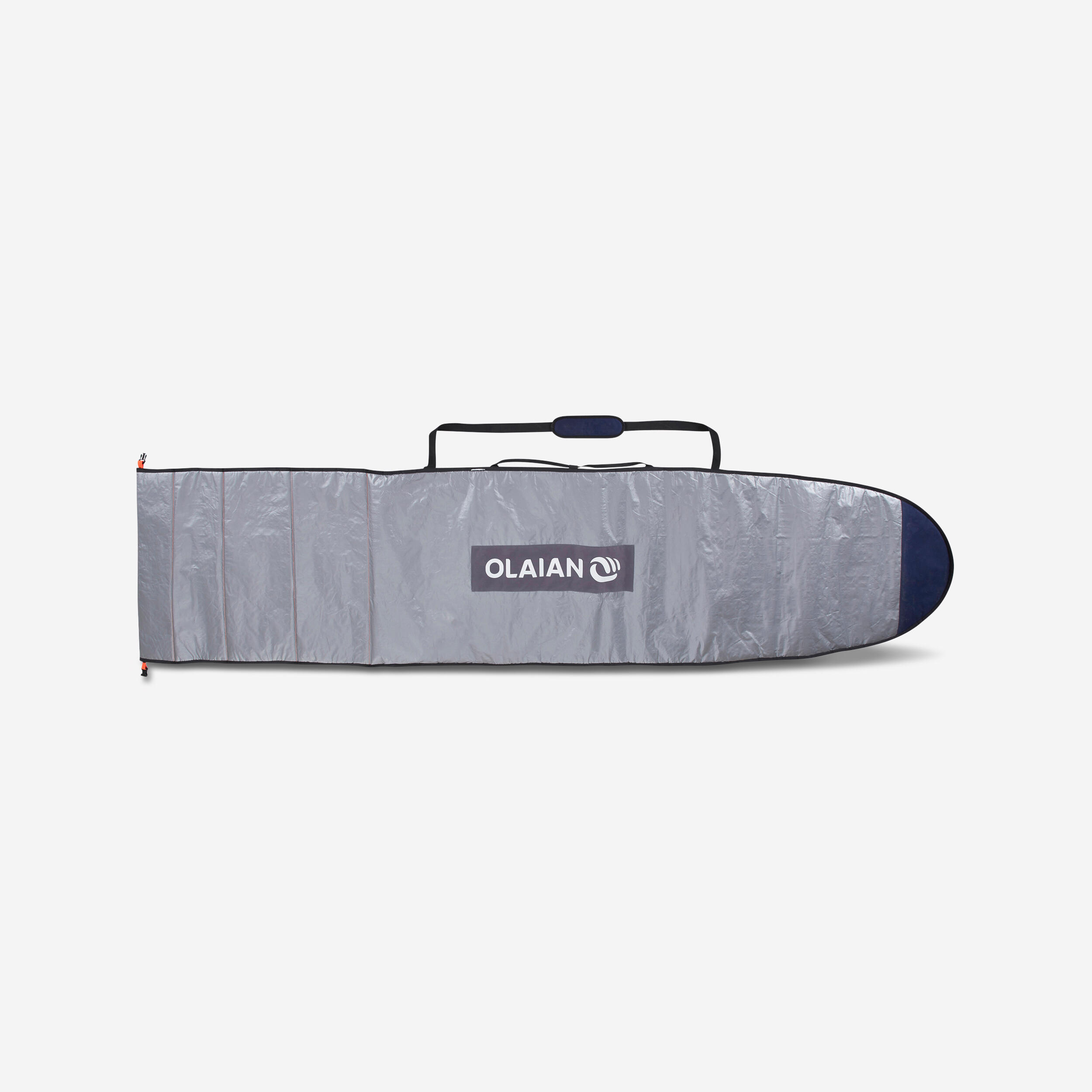 Olaian Boardbag Transporthülle verstellbar für Surfboard 7'3–9'4 (221–285 cm)