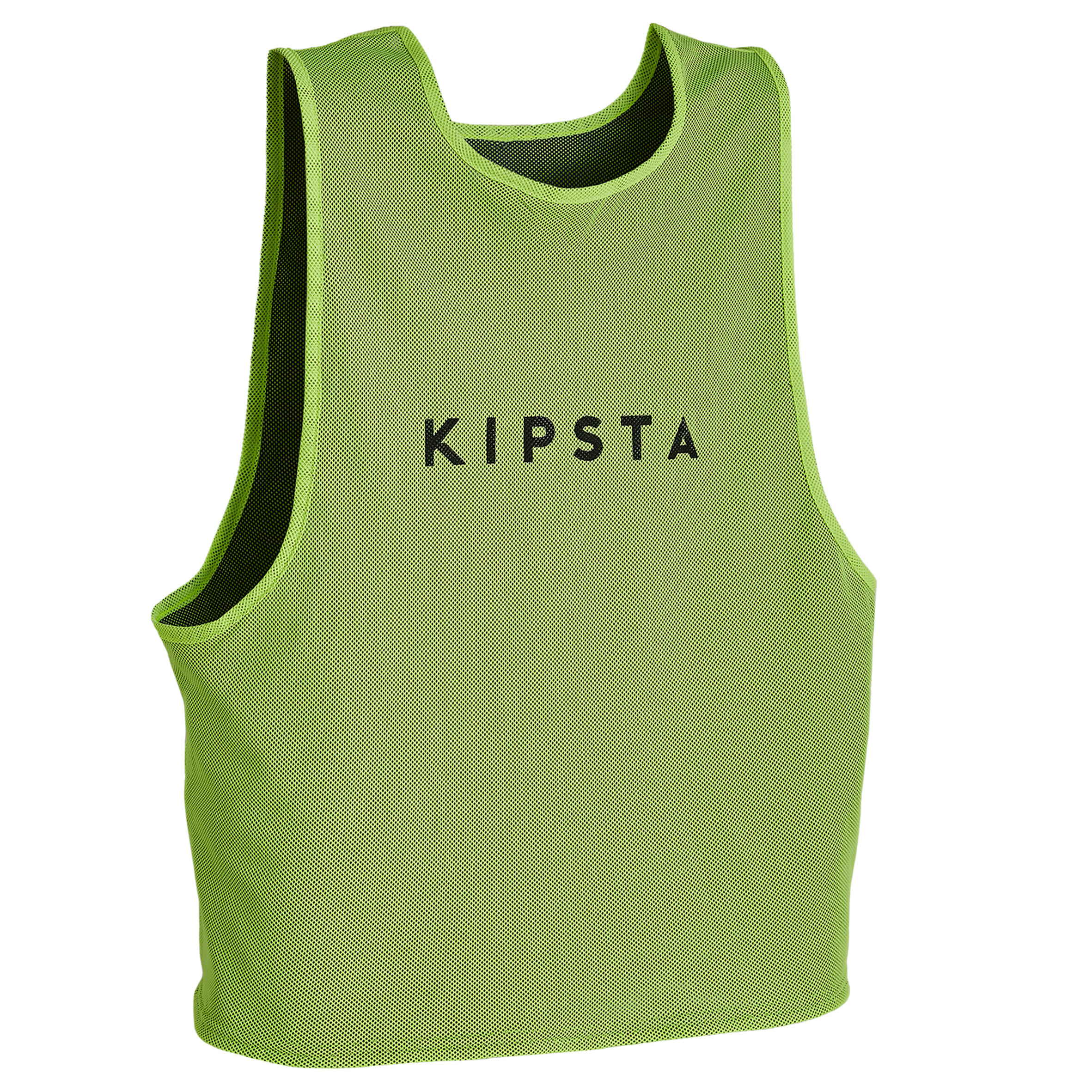 Kipsta Trainingsleibchen wendbar Erwachsene gelb/blau