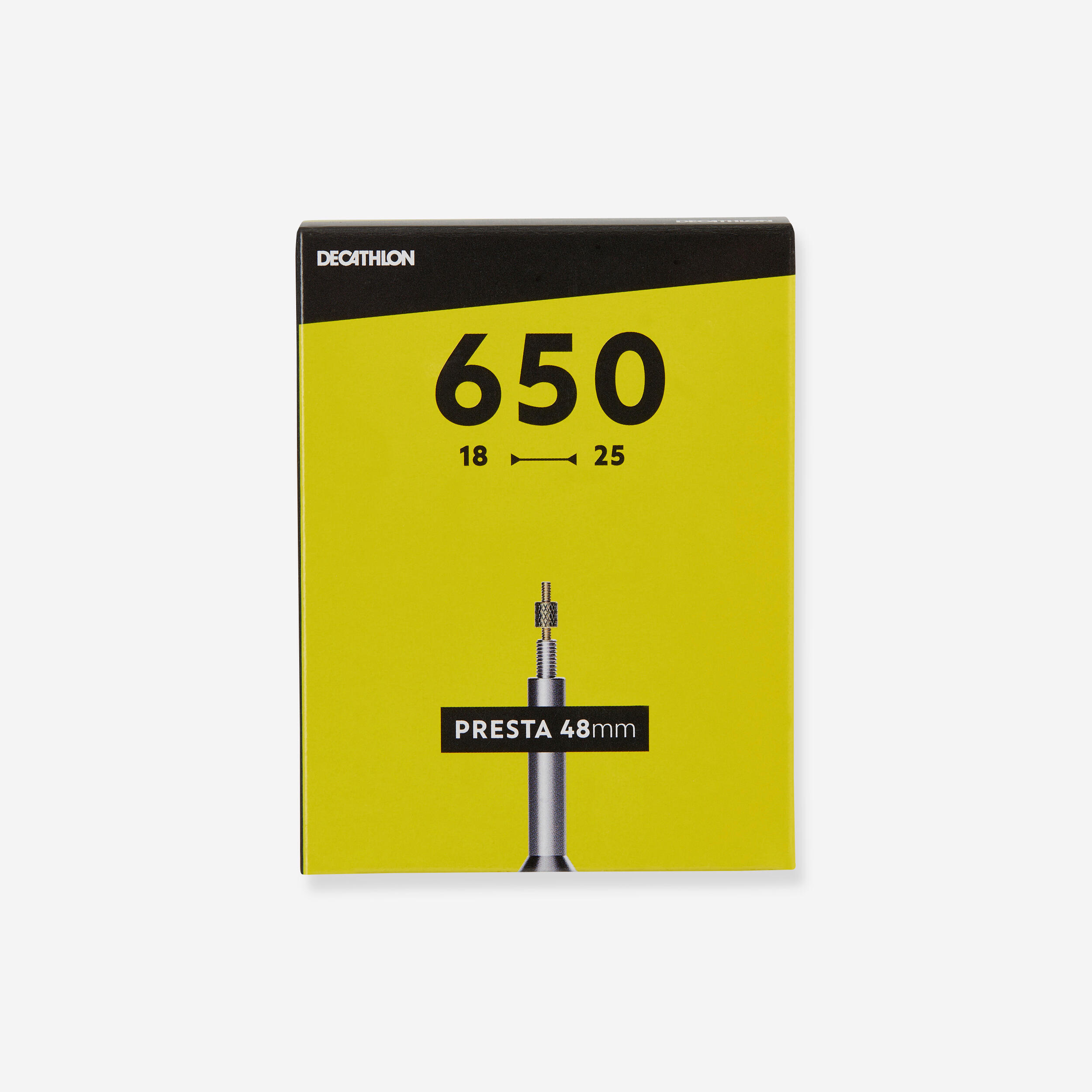 Decathlon Fahrradschlauch 650 × 18/25 Presta-Ventil 48 mm