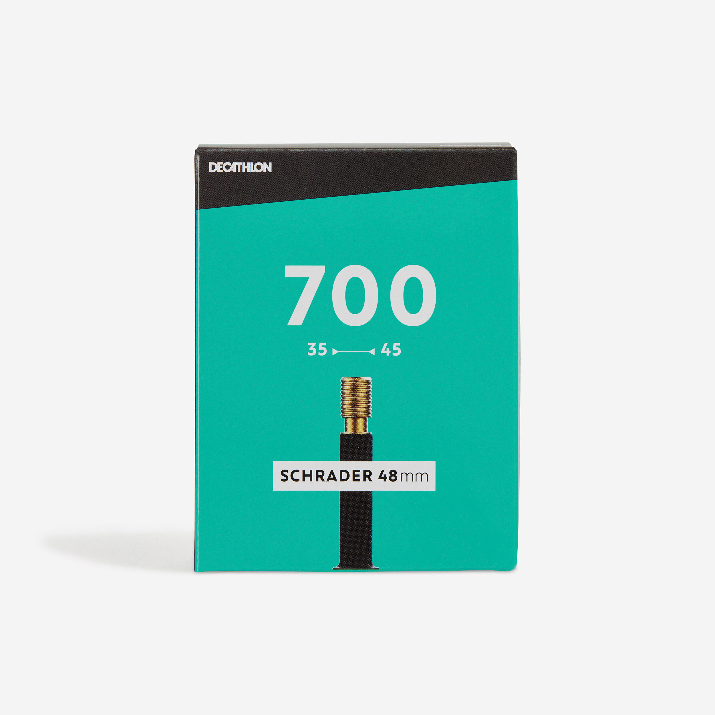 Decathlon Fahrradschlauch 700 × 35/45 Schrader 48 mm