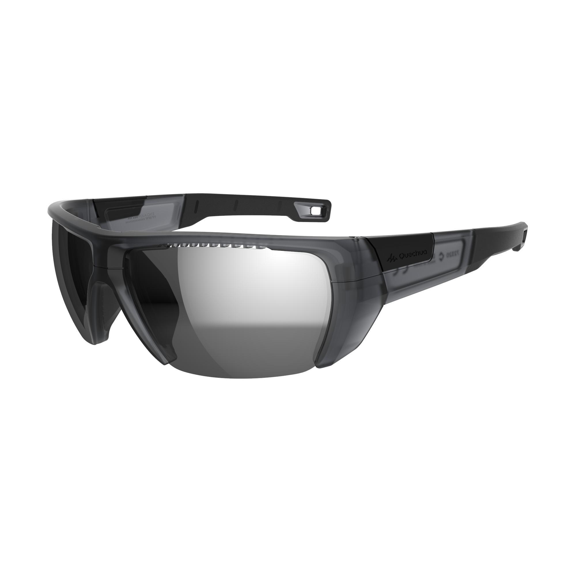 Quechua Sonnenbrille MH590 polarisierend Erwachsene Kategorie 4 schwarz