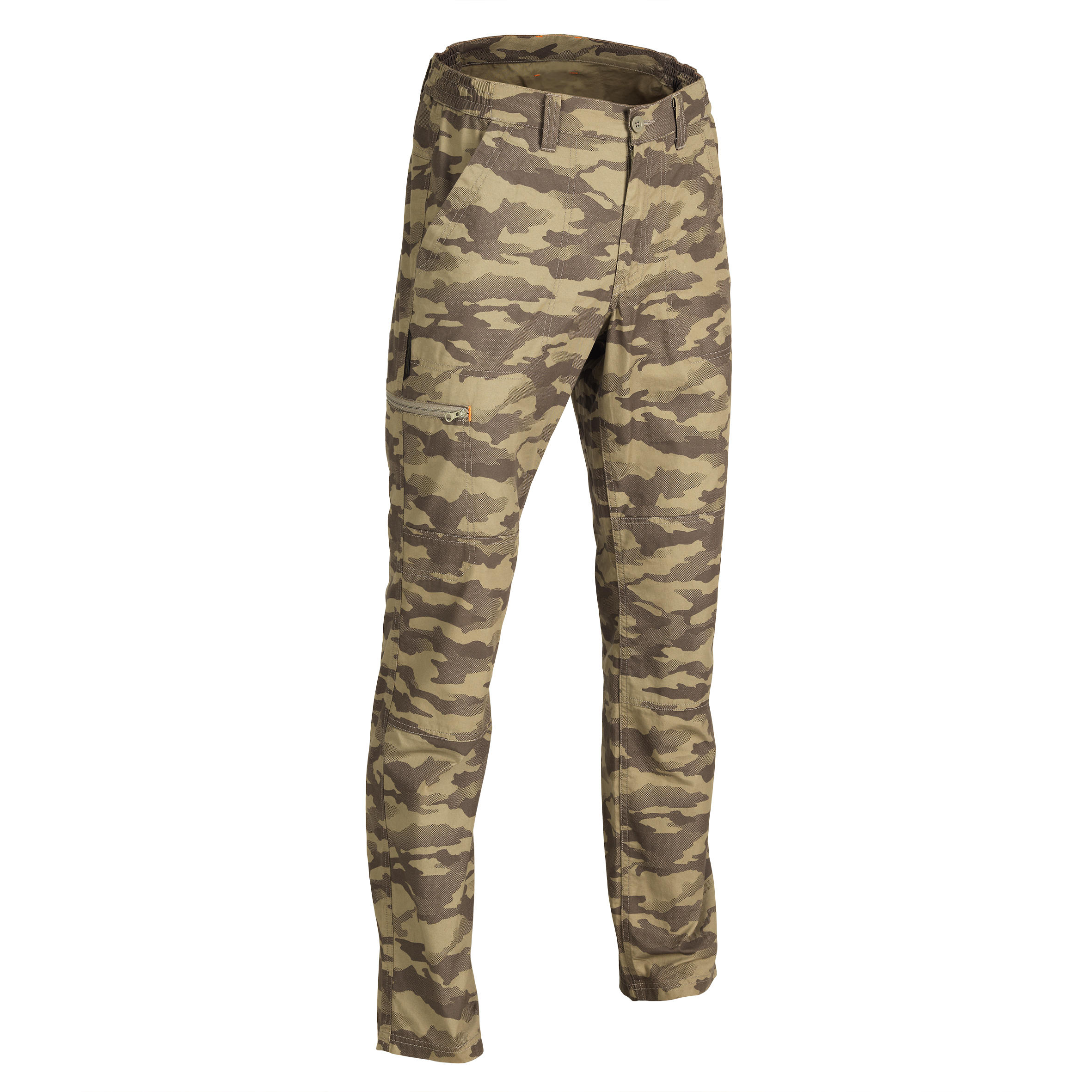 Solognac Jagdhose 100 leicht Camouflage grün